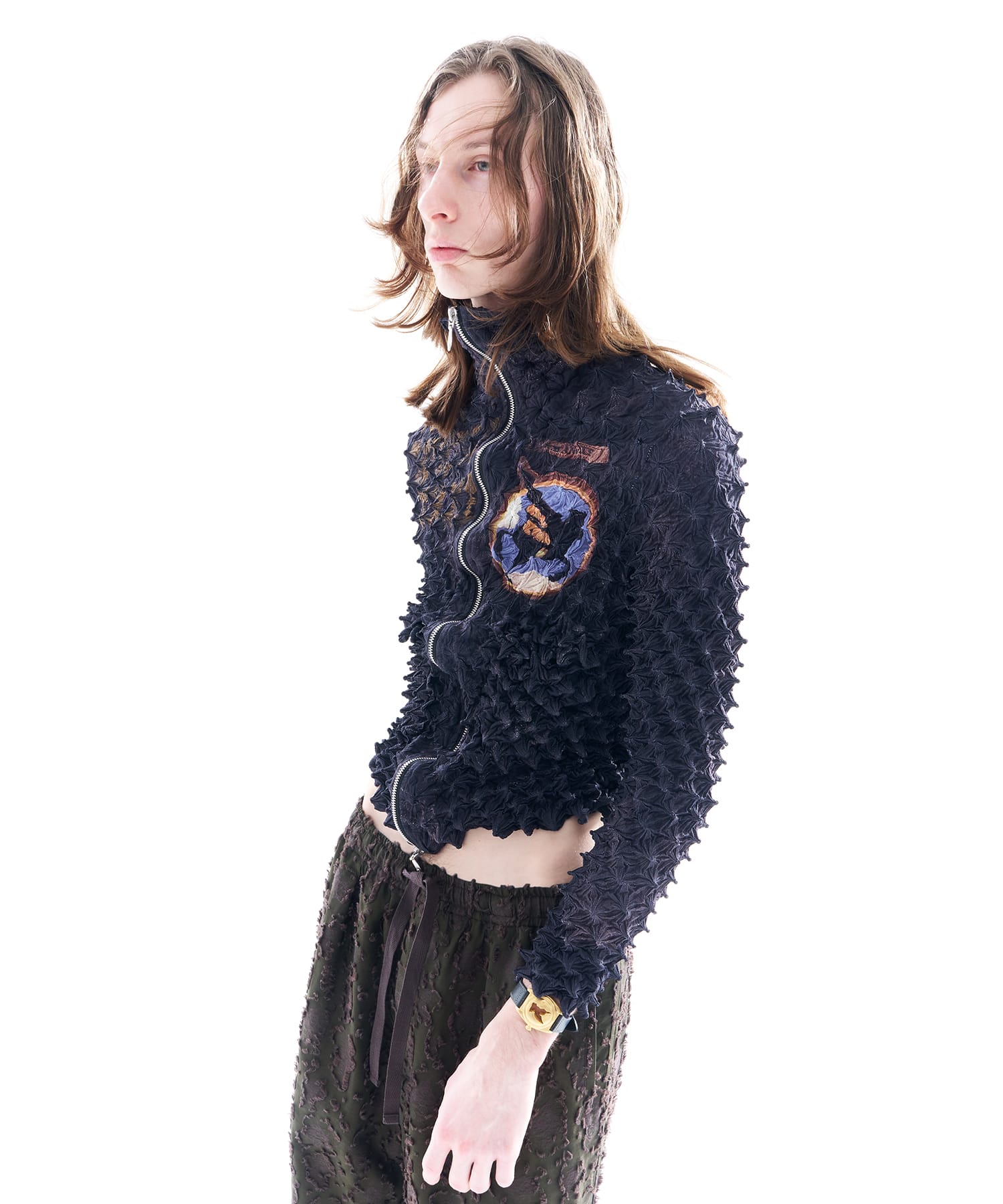 SPIKY PEGASUS BOMBER JACKET