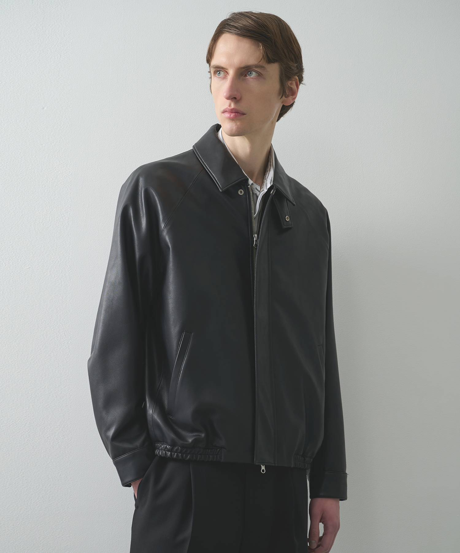 MODERN LEATHER BLOUSON