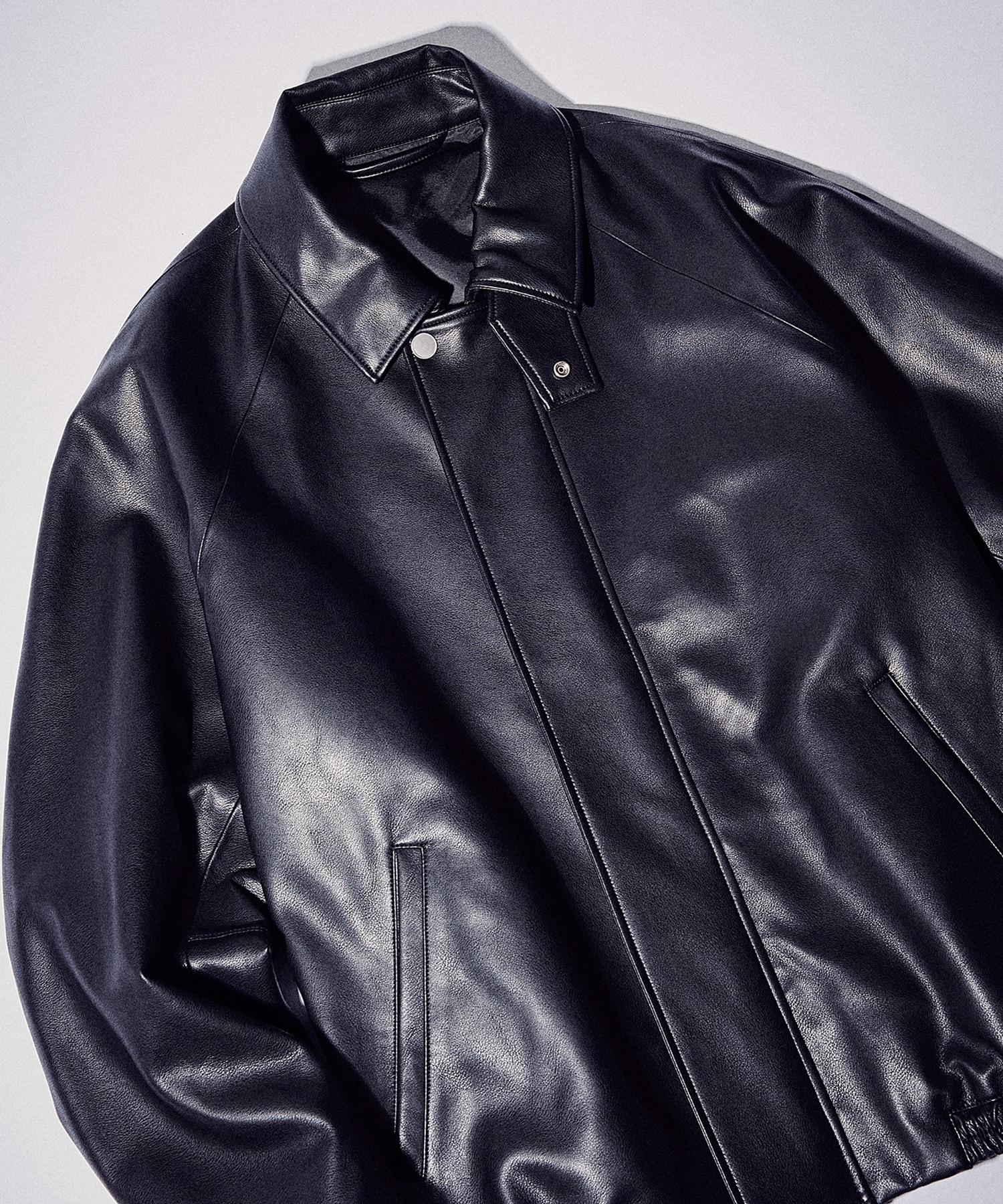 MODERN LEATHER BLOUSON