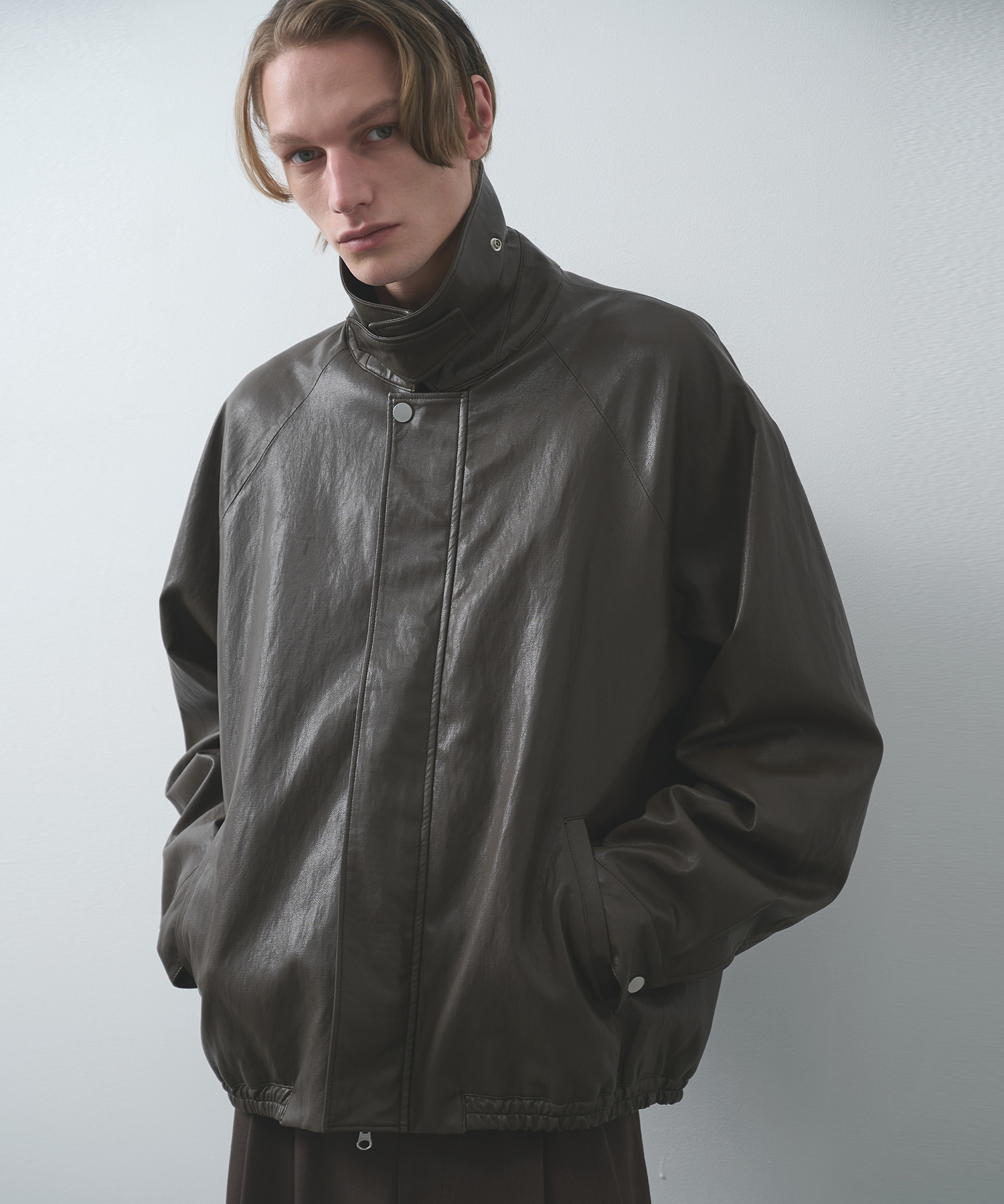 MODERN LEATHER BLOUSON