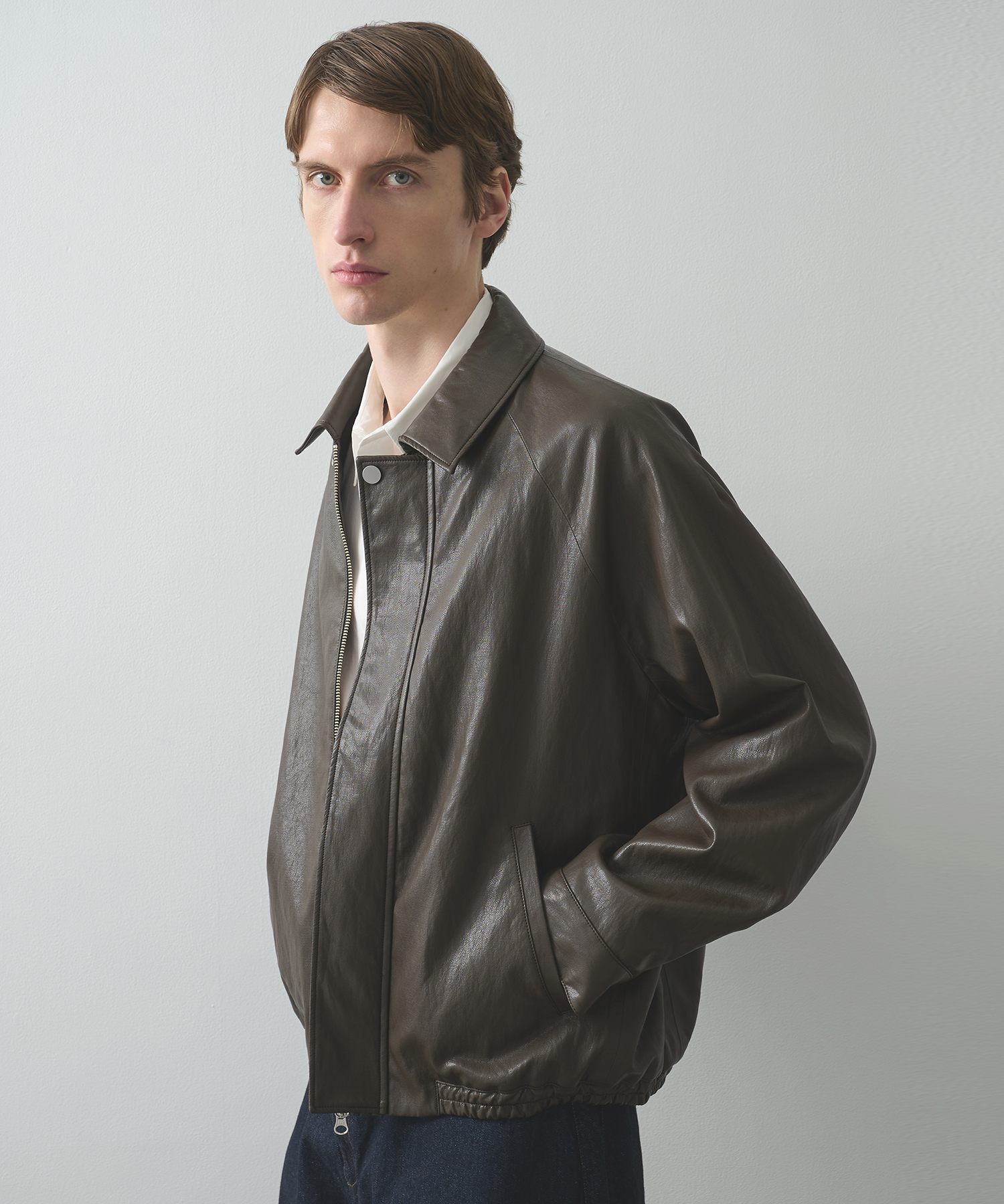 MODERN LEATHER BLOUSON
