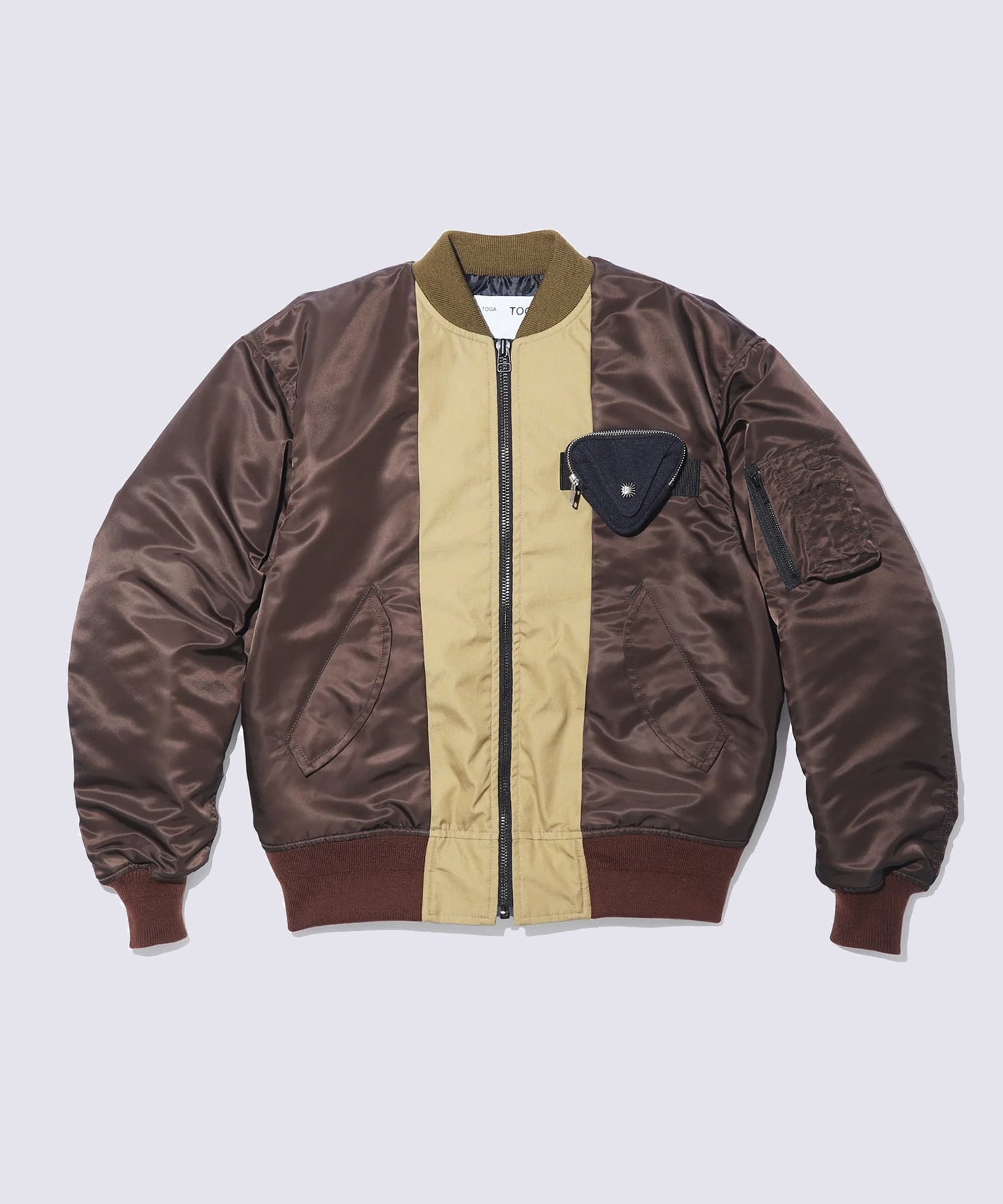 Nylon twill blouson