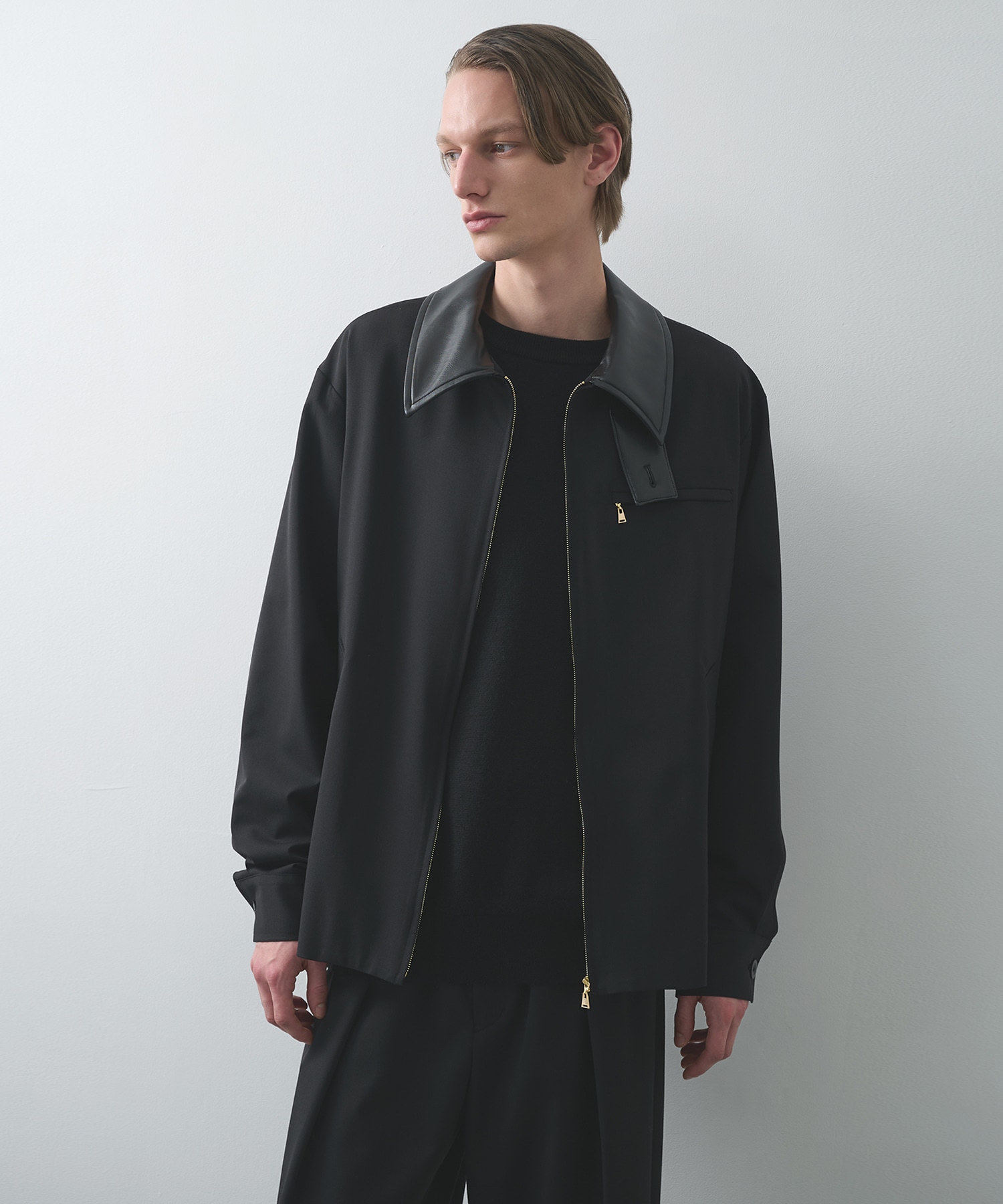 別注 Leather Color Zip Blouson