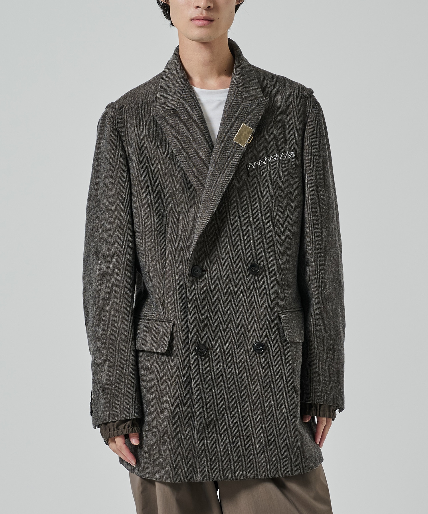 25WCM-J02105 TWEED JACKET