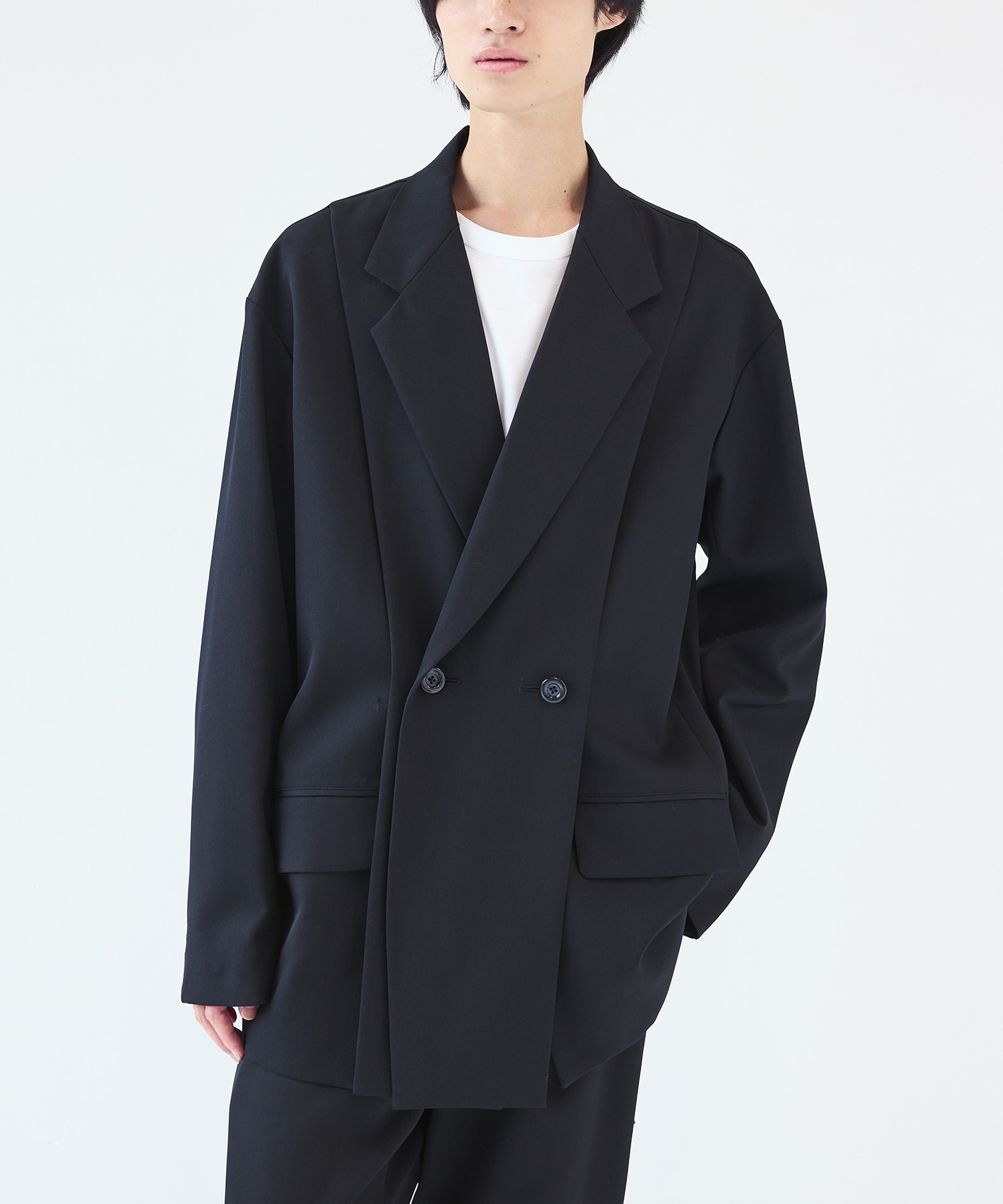 Cut Up Drop Shoulder JKT