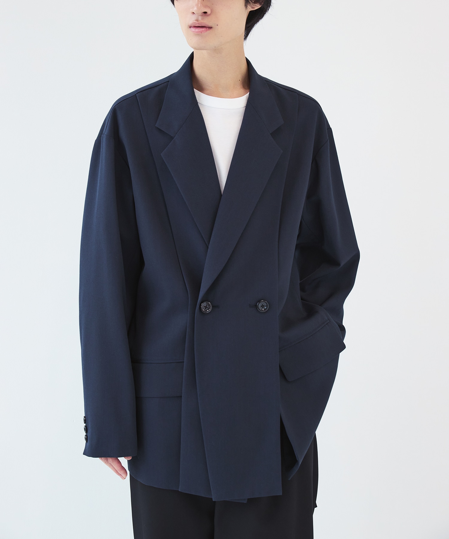 Cut Up Drop Shoulder JKT