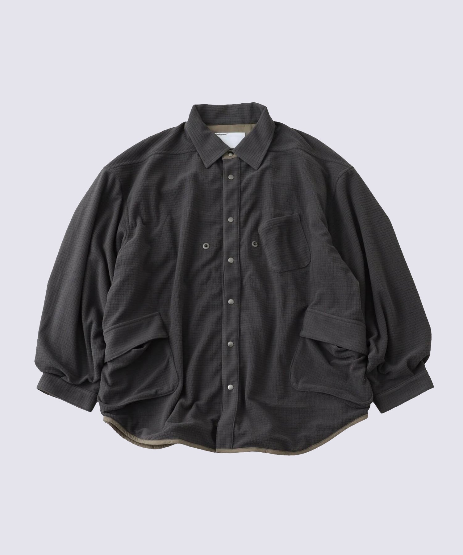 THE REVERSIBLE BLOCK-FLEECE SHIRT JACKET