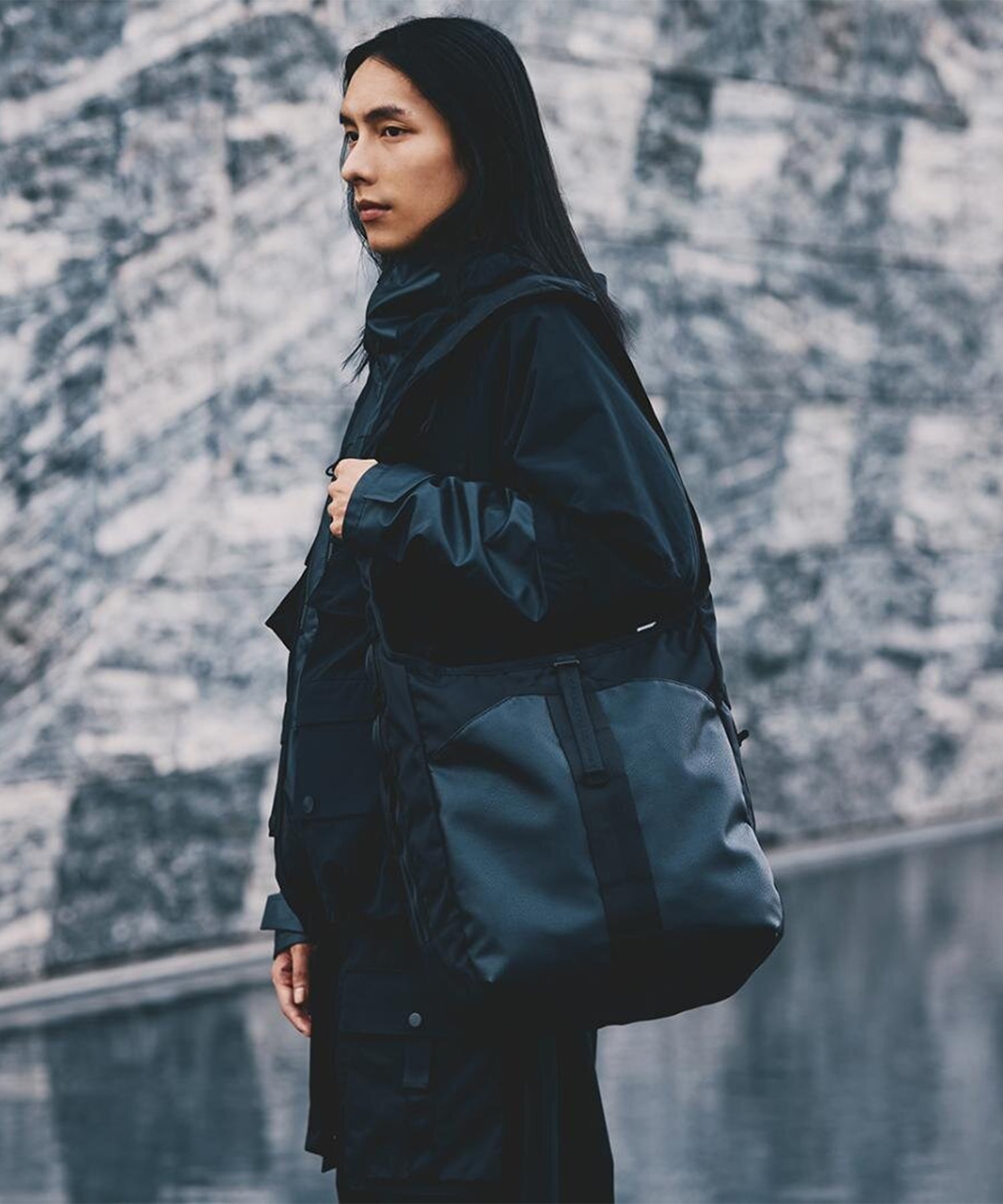 WM×BRIEFING HOBO SHOULDER TALL