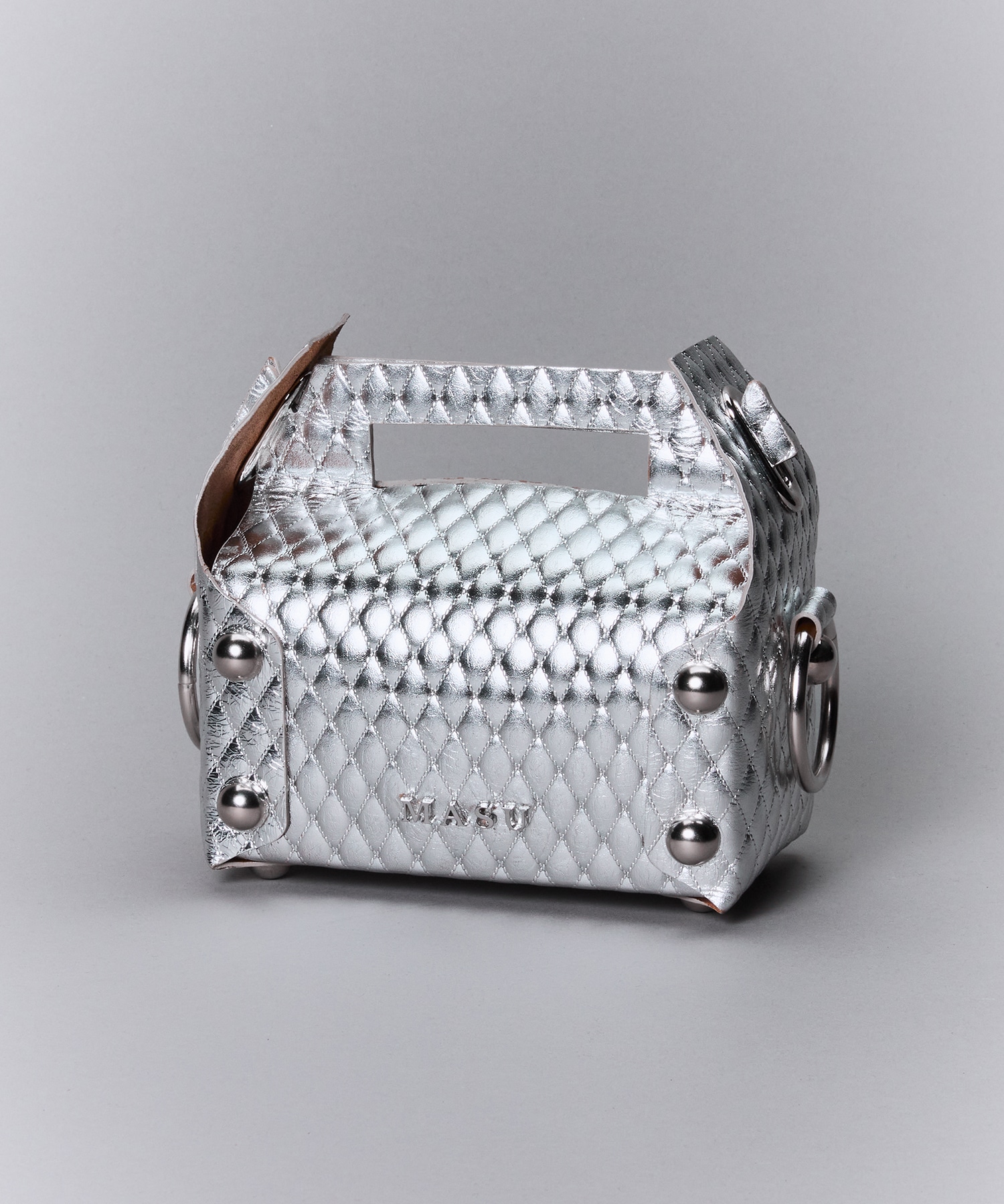 LEATHER CAKE BAG