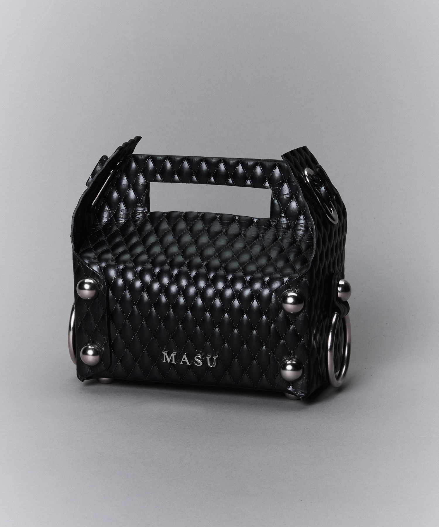 LEATHER CAKE BAG
