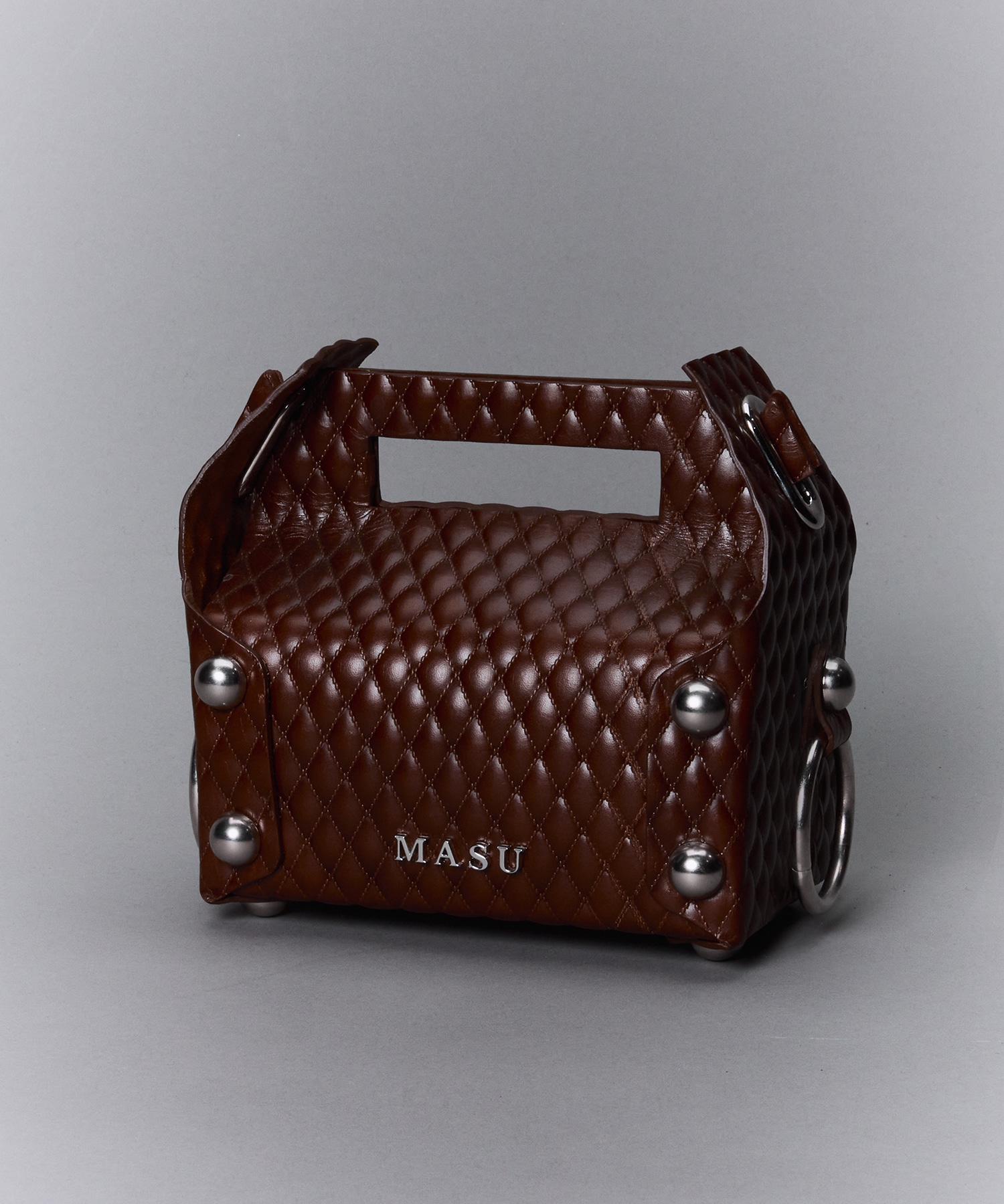 LEATHER CAKE BAG