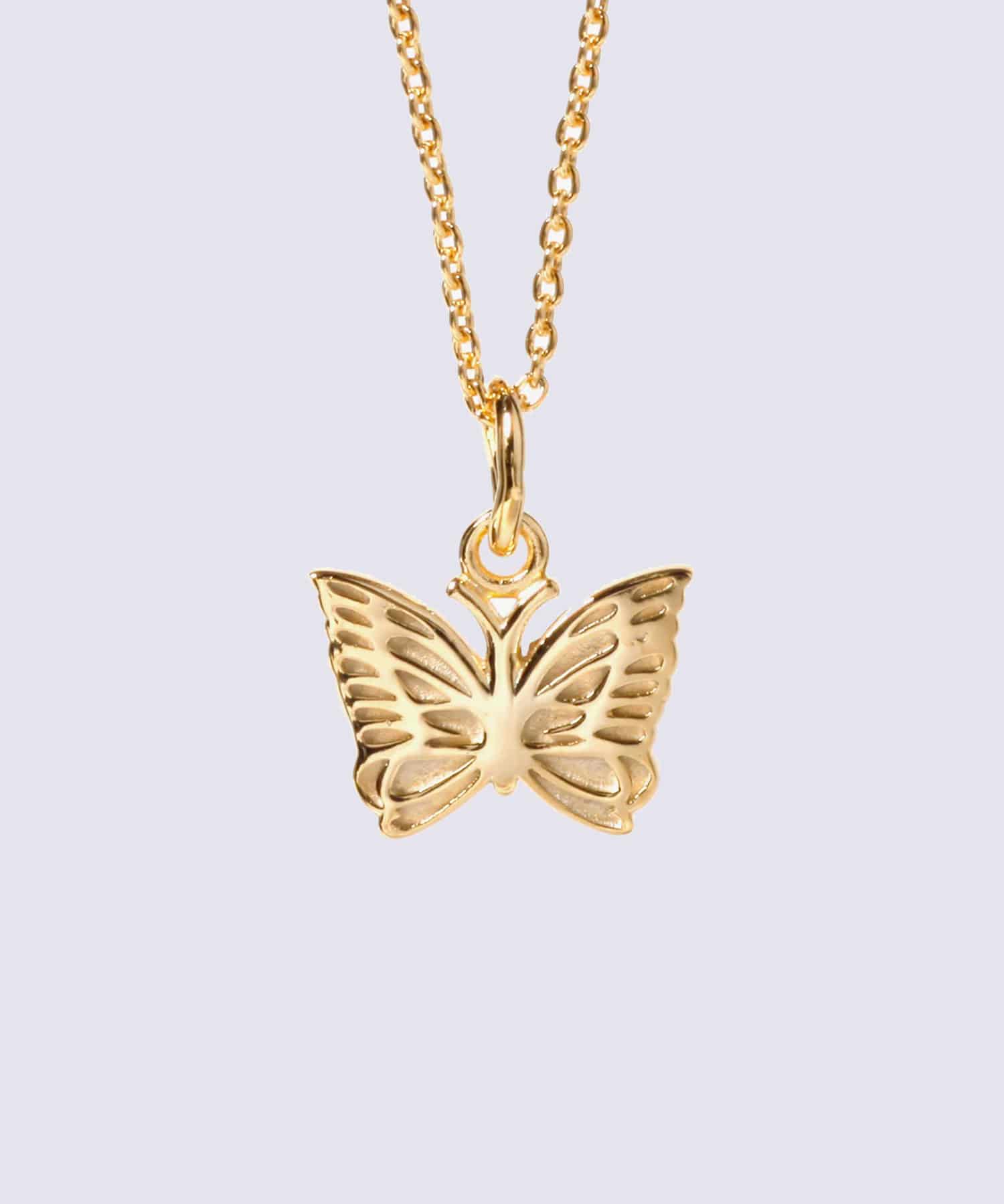 Pendant - Gold Plate（Papillon）