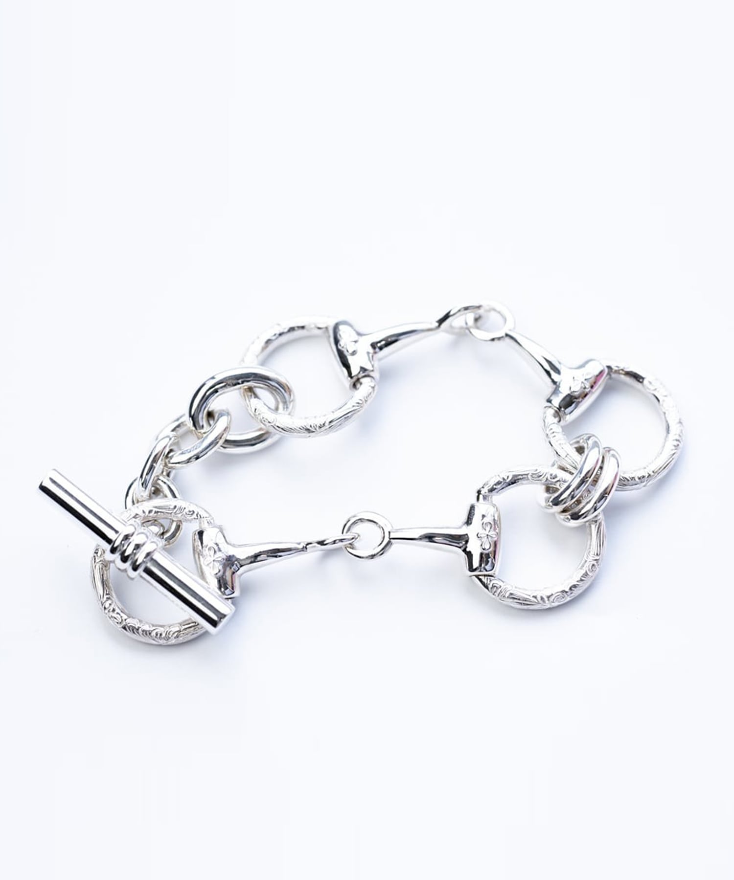 BN-080 Horse bit bracelet double