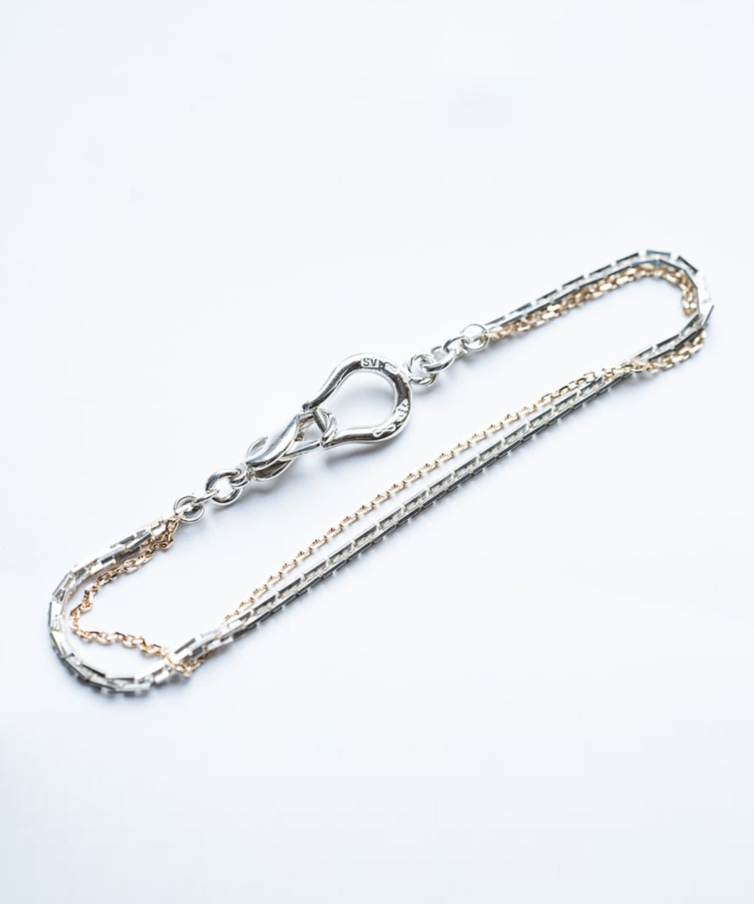 BN-091 K10 Horse shoe combination bracelet (TYPE A)