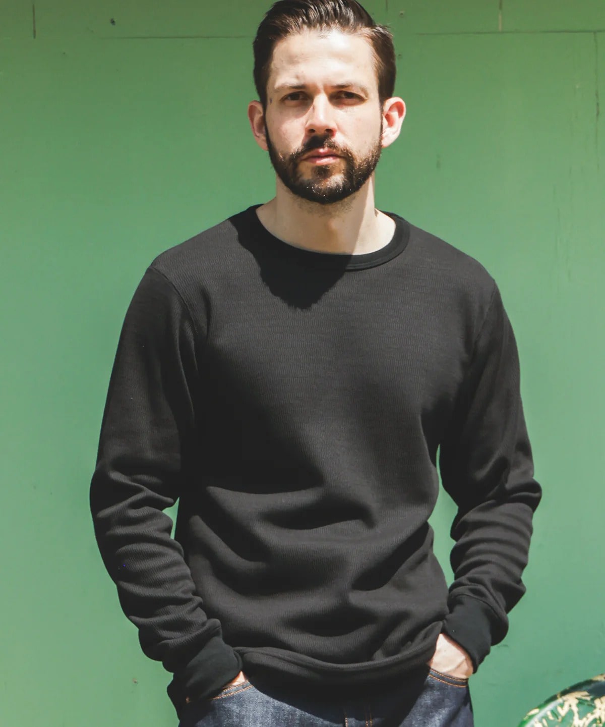 HEAT THERMAL /INNER CREW NECK SHIRT