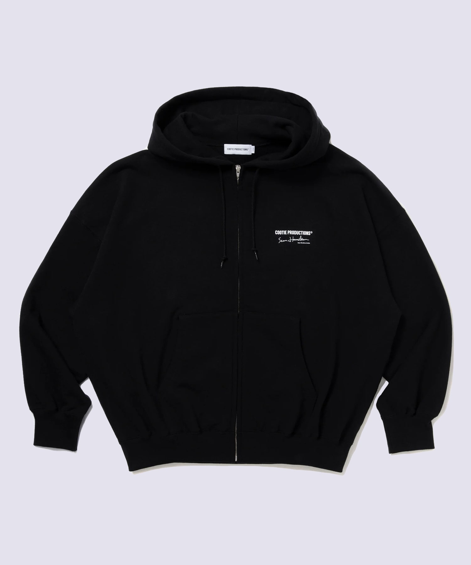 Print Sweat Zip Hoodie Tire with Chains