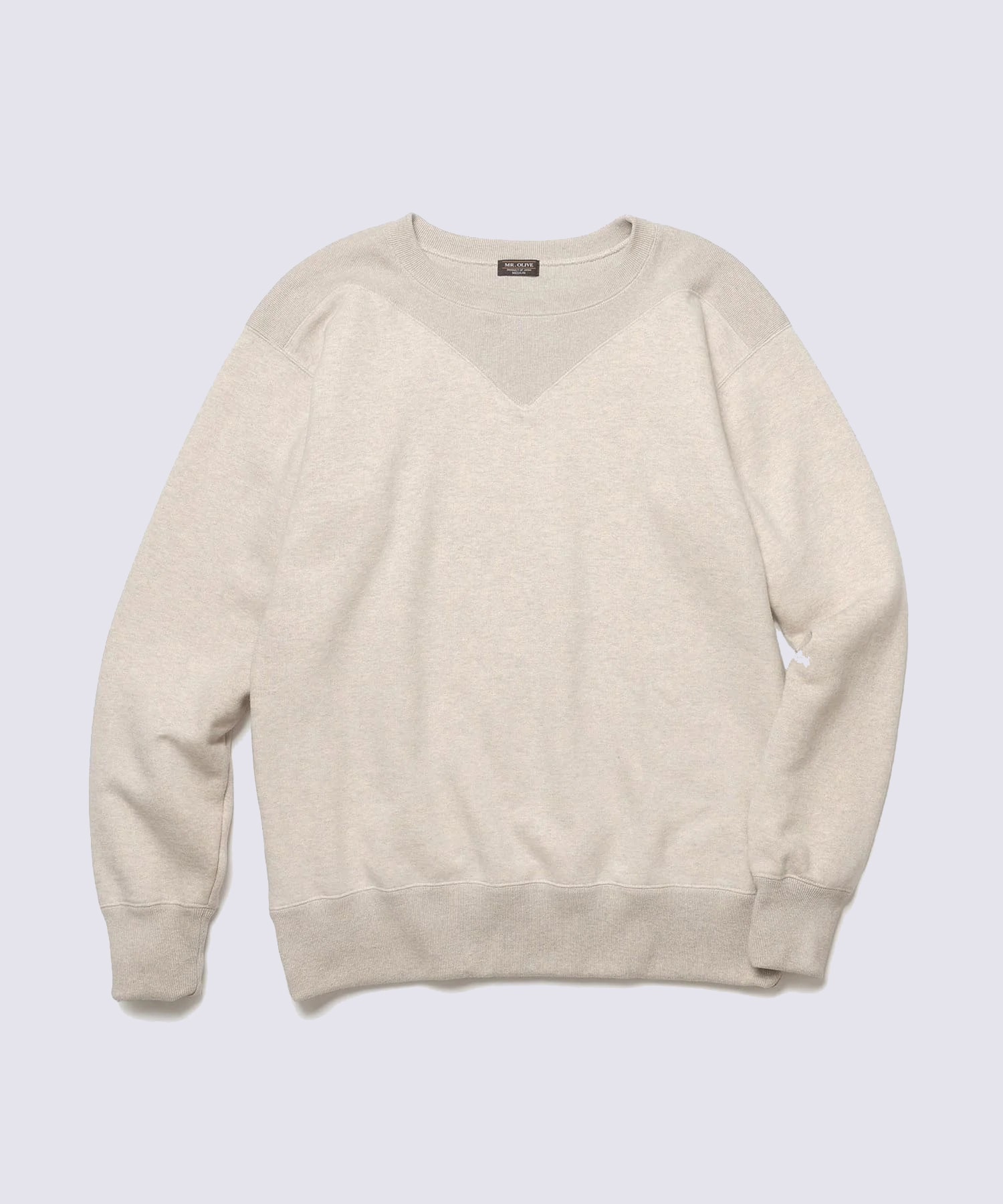 FRENCH TERRY RAFFY COTTON /GUSSET YOKE SHIRT