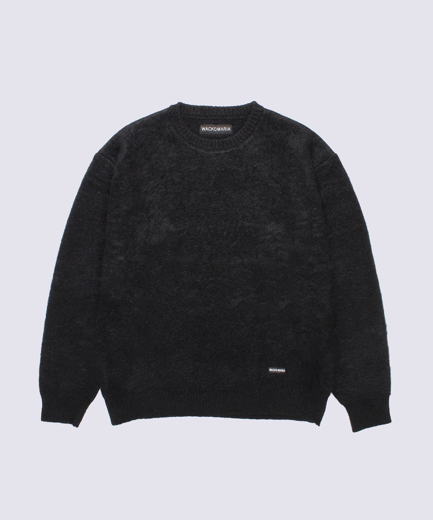 MIX MOHAIR CREW NECK SWEATER