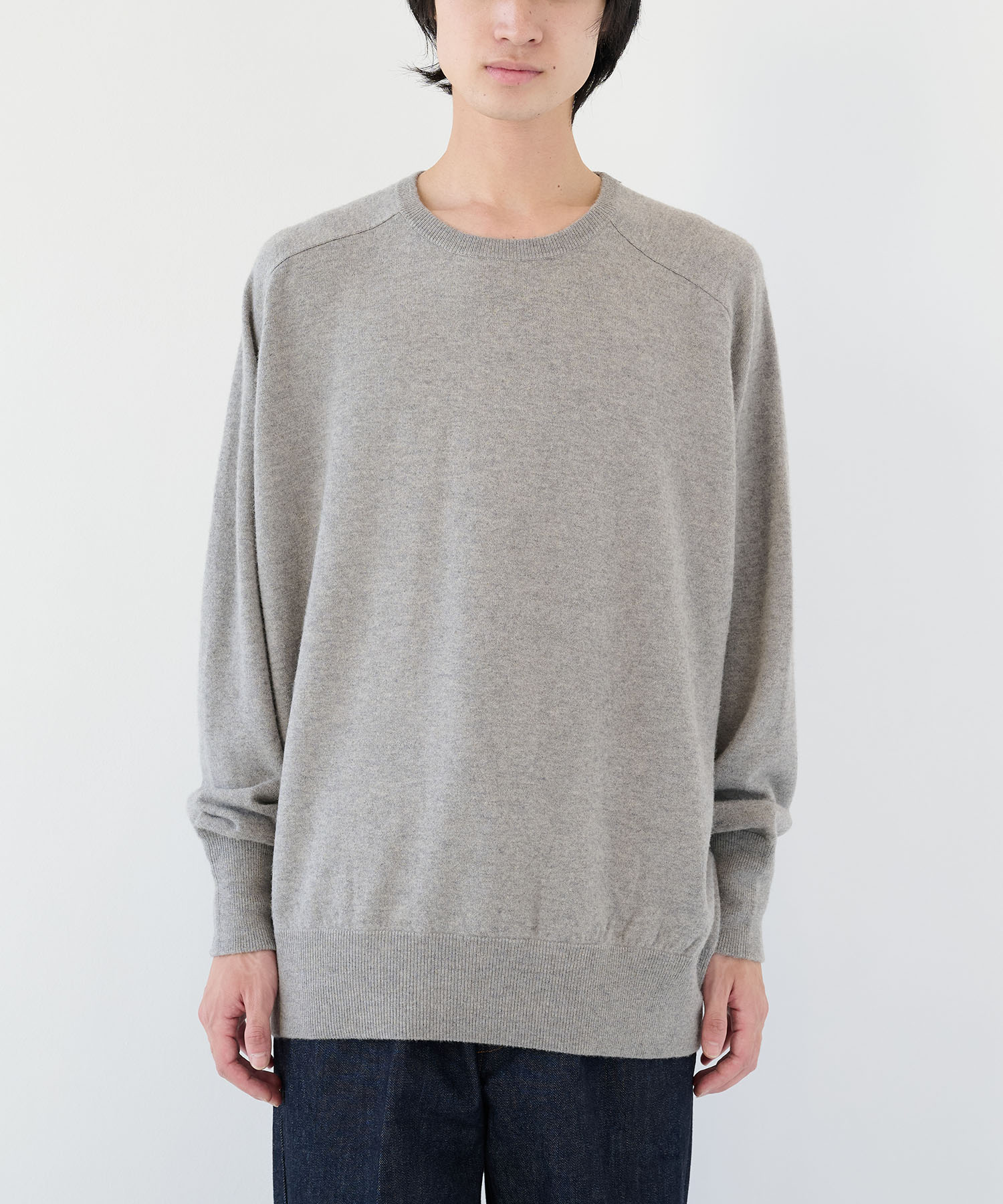 Ex.Legendary YAK  stretch sweater elbow patch