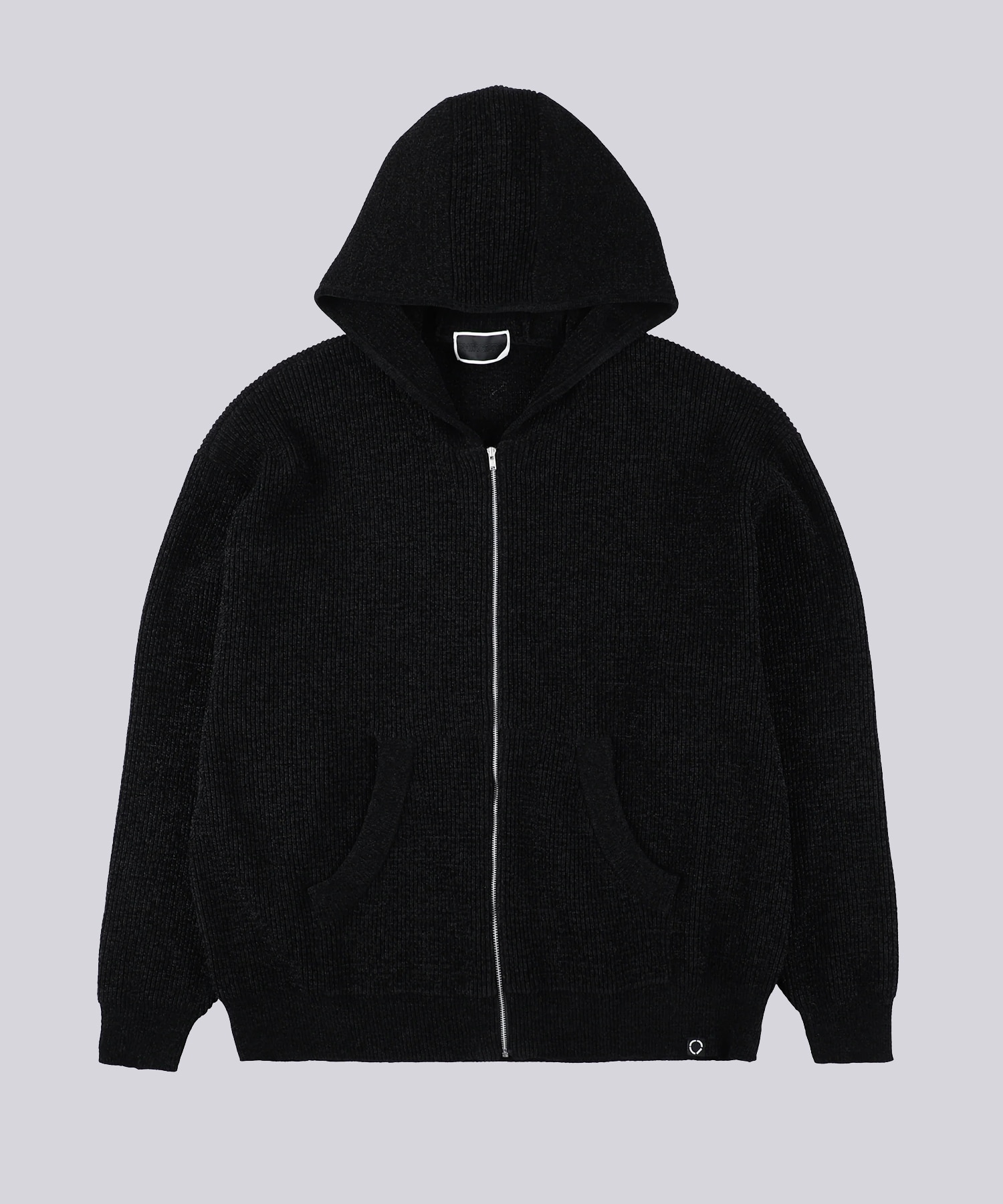 CORDY KNIT ZIP HOODIE