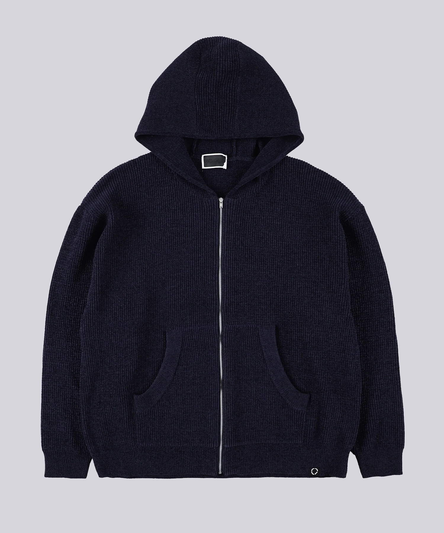 CORDY KNIT ZIP HOODIE