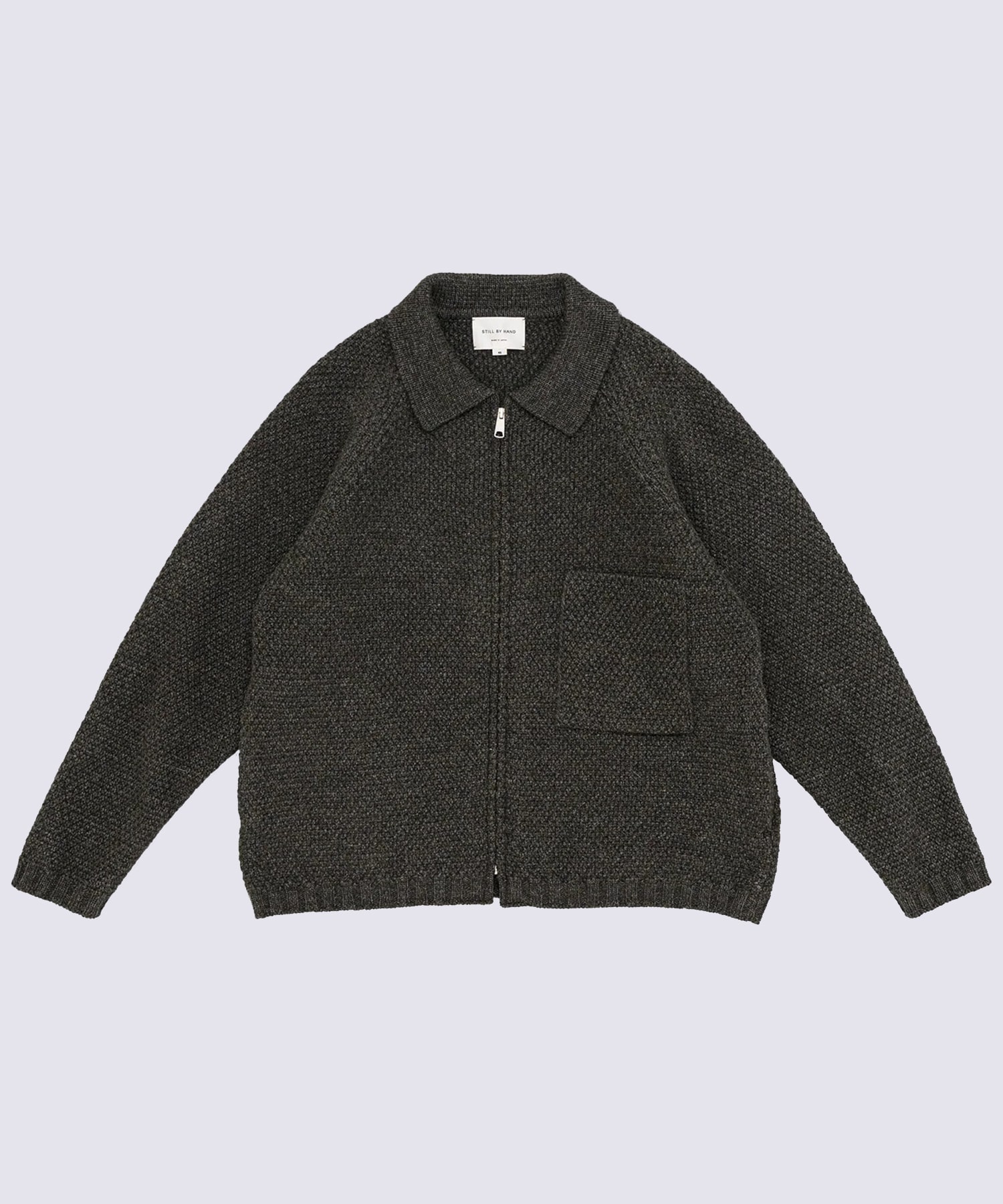 5G knitted blouson