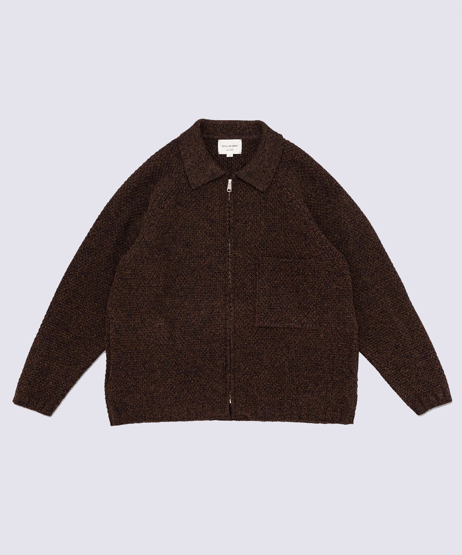 5G knitted blouson