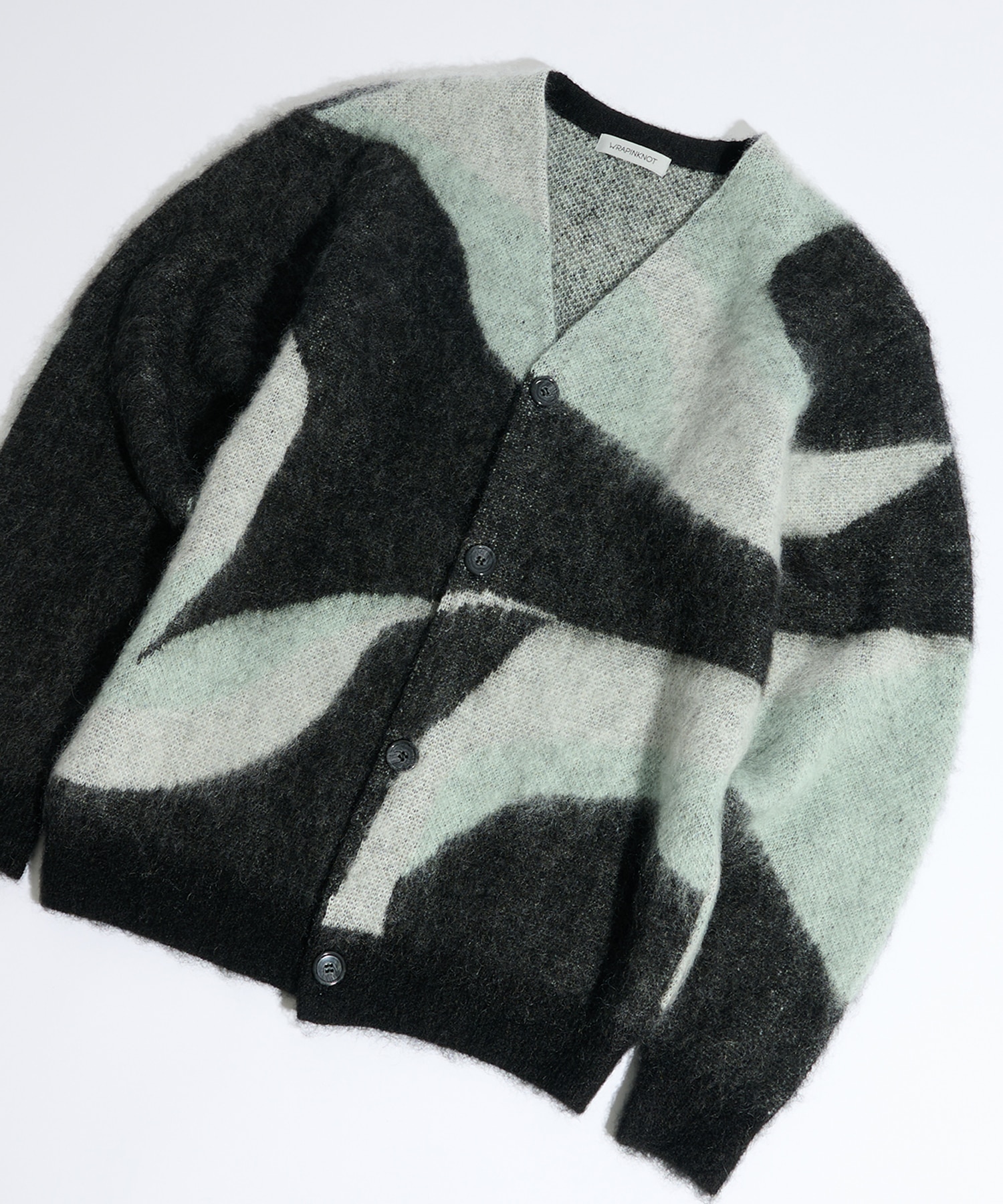 別注 Mohair Jacquard Cardigan
