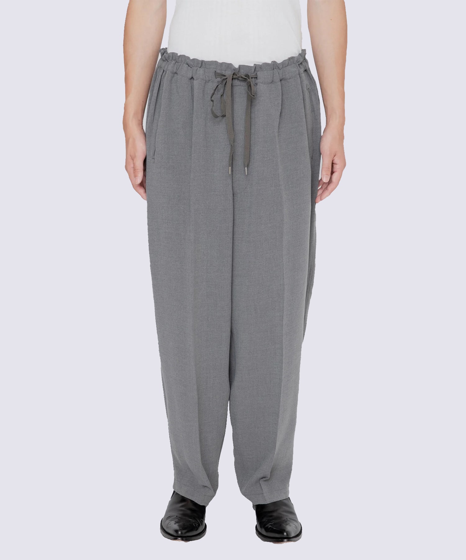 MELANGE TWILL DOUGI PANTS