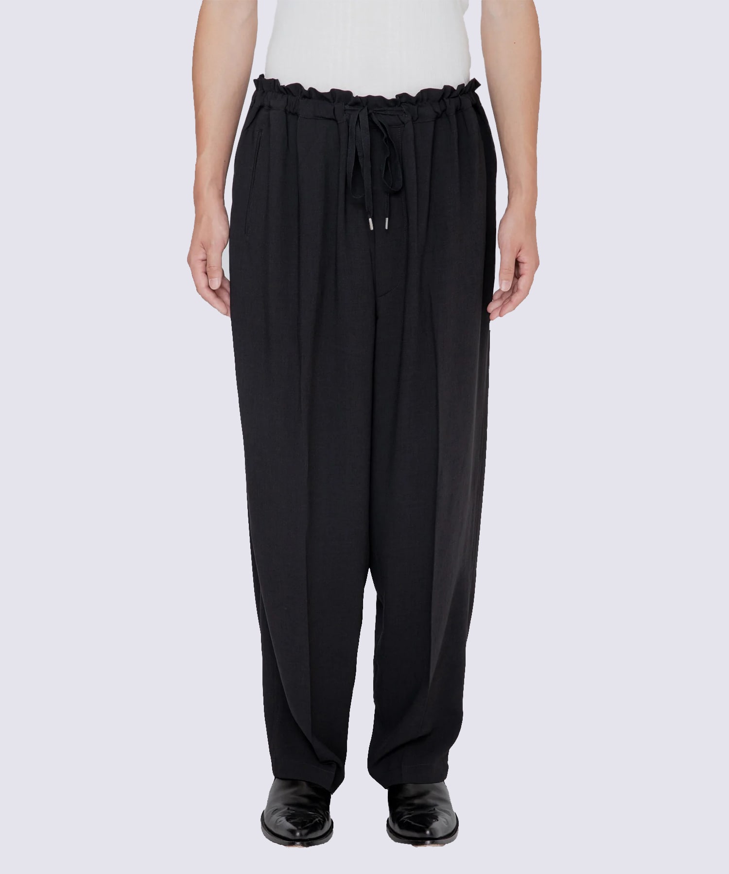MELANGE TWILL DOUGI PANTS