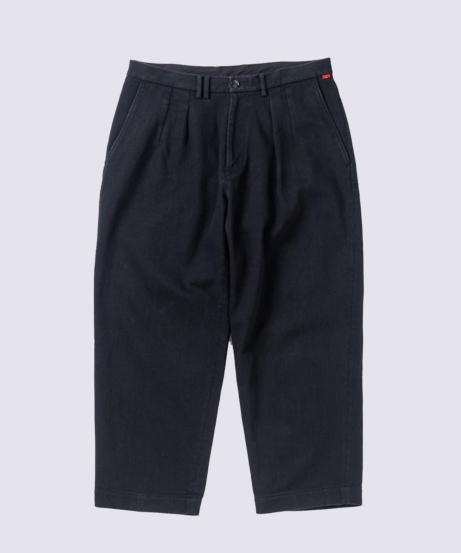 HEAVY PIQUE 2 TUCK WIDE TROUSERS
