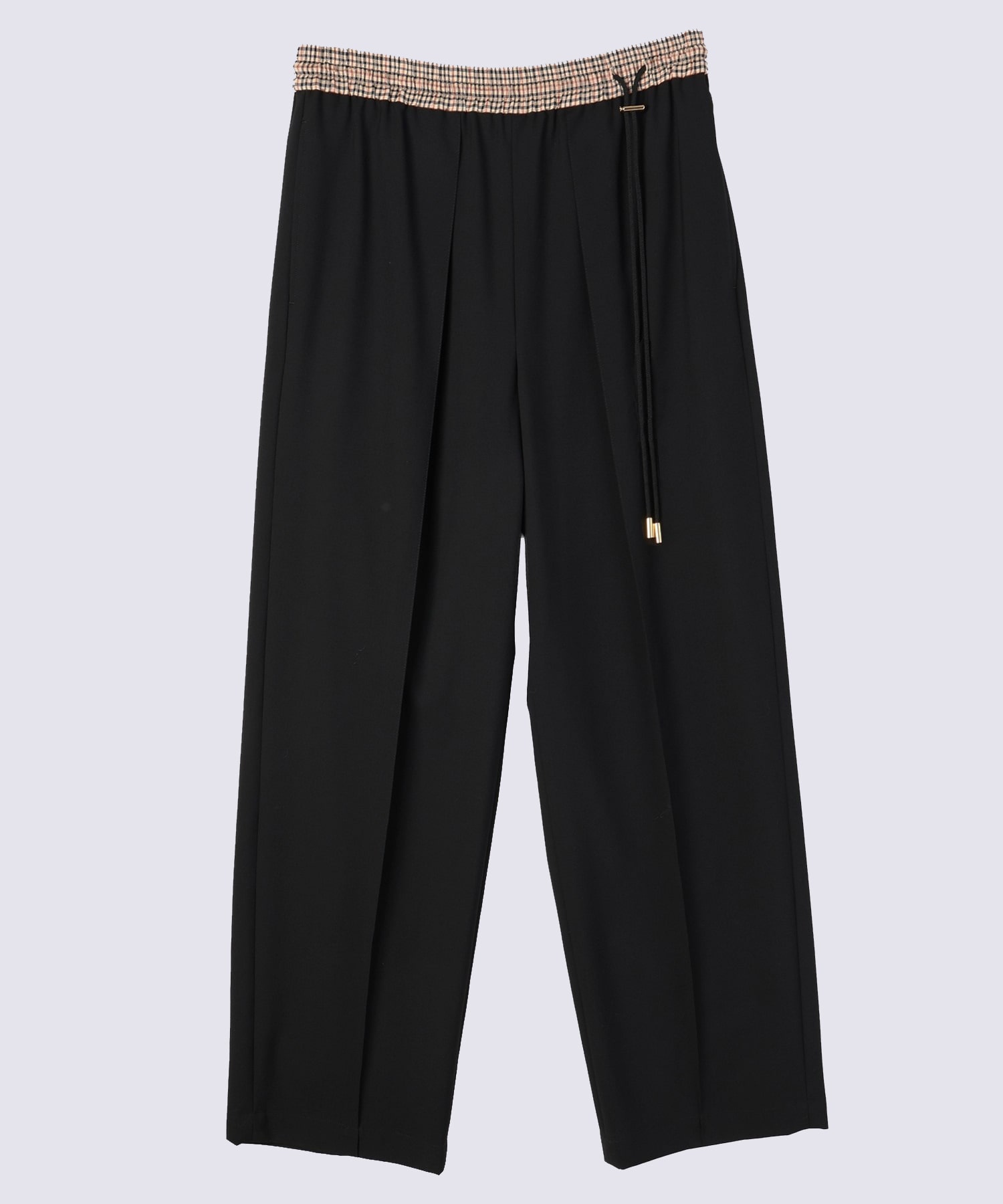 CULLNI for DAKS LONDON Tuck Drawstring Wide Pants