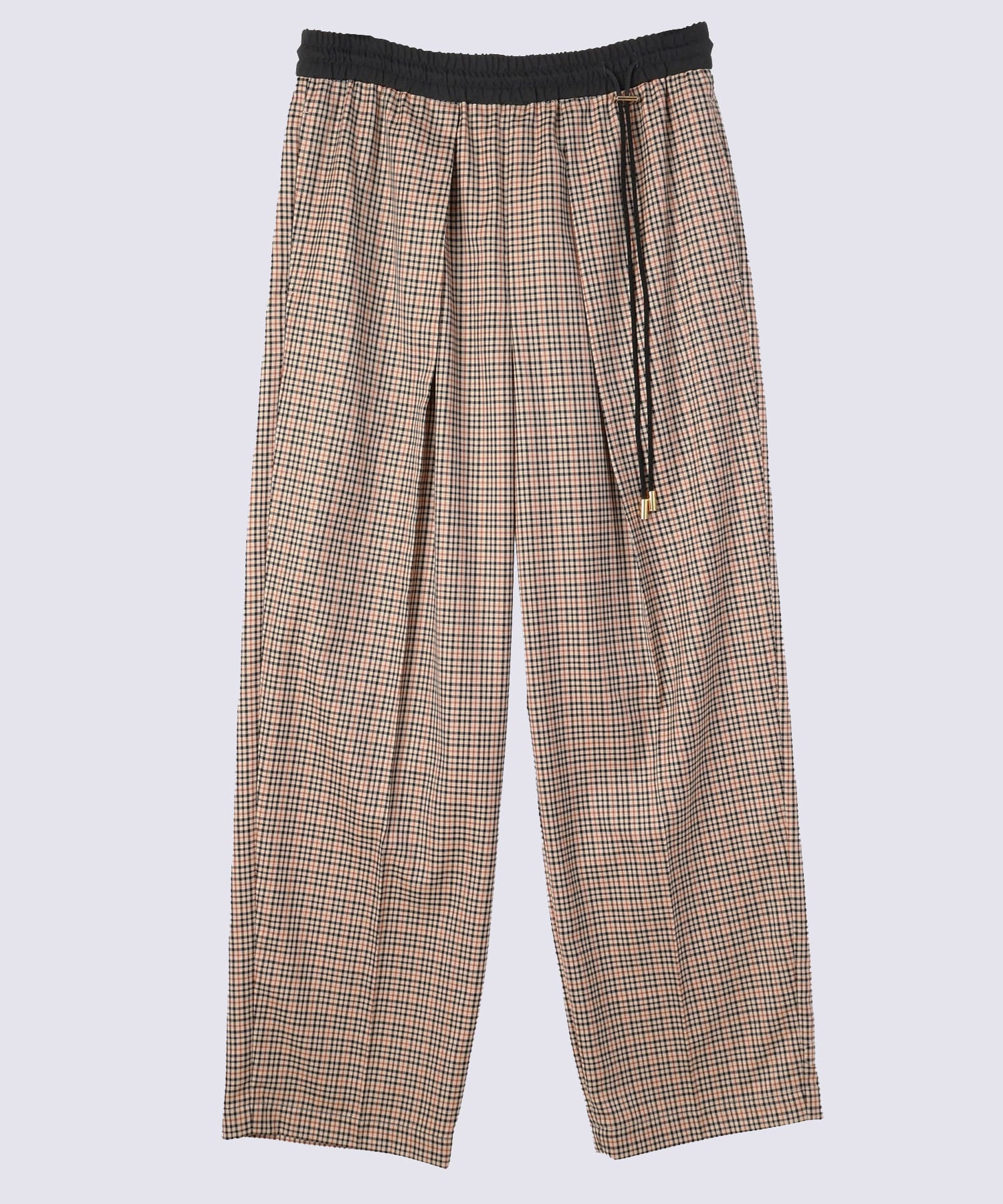 CULLNI for DAKS LONDON Tuck Drawstring Wide Pants