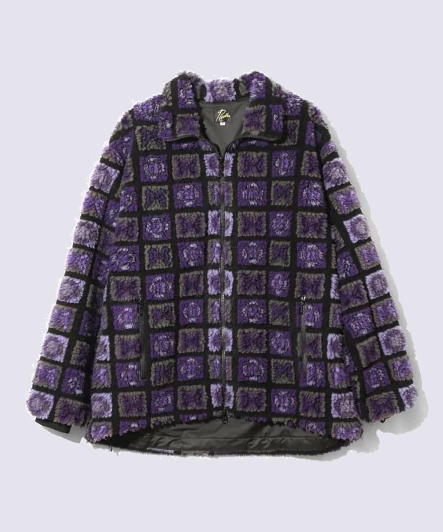 Fur Jacket - Papillon Plaid Pile