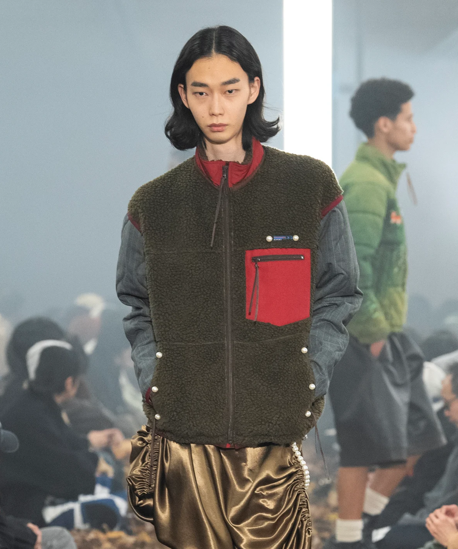 Freece-texture jacket