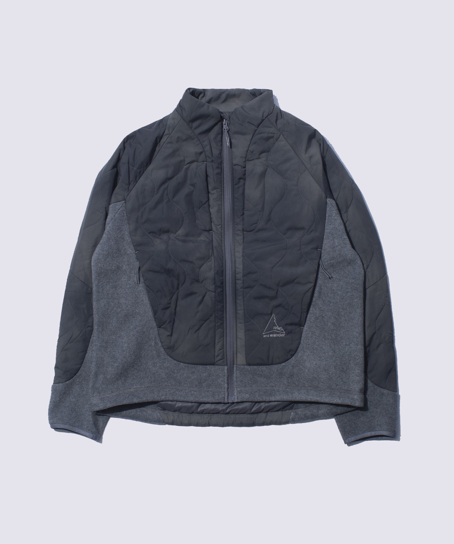 ROA quilting fleece jacket