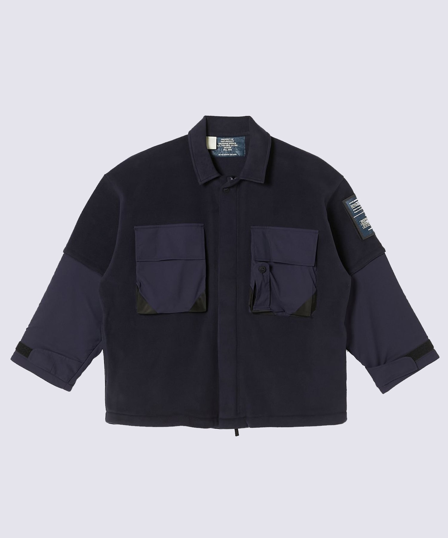 9252-BL06-007 FLEACE BLOUSON