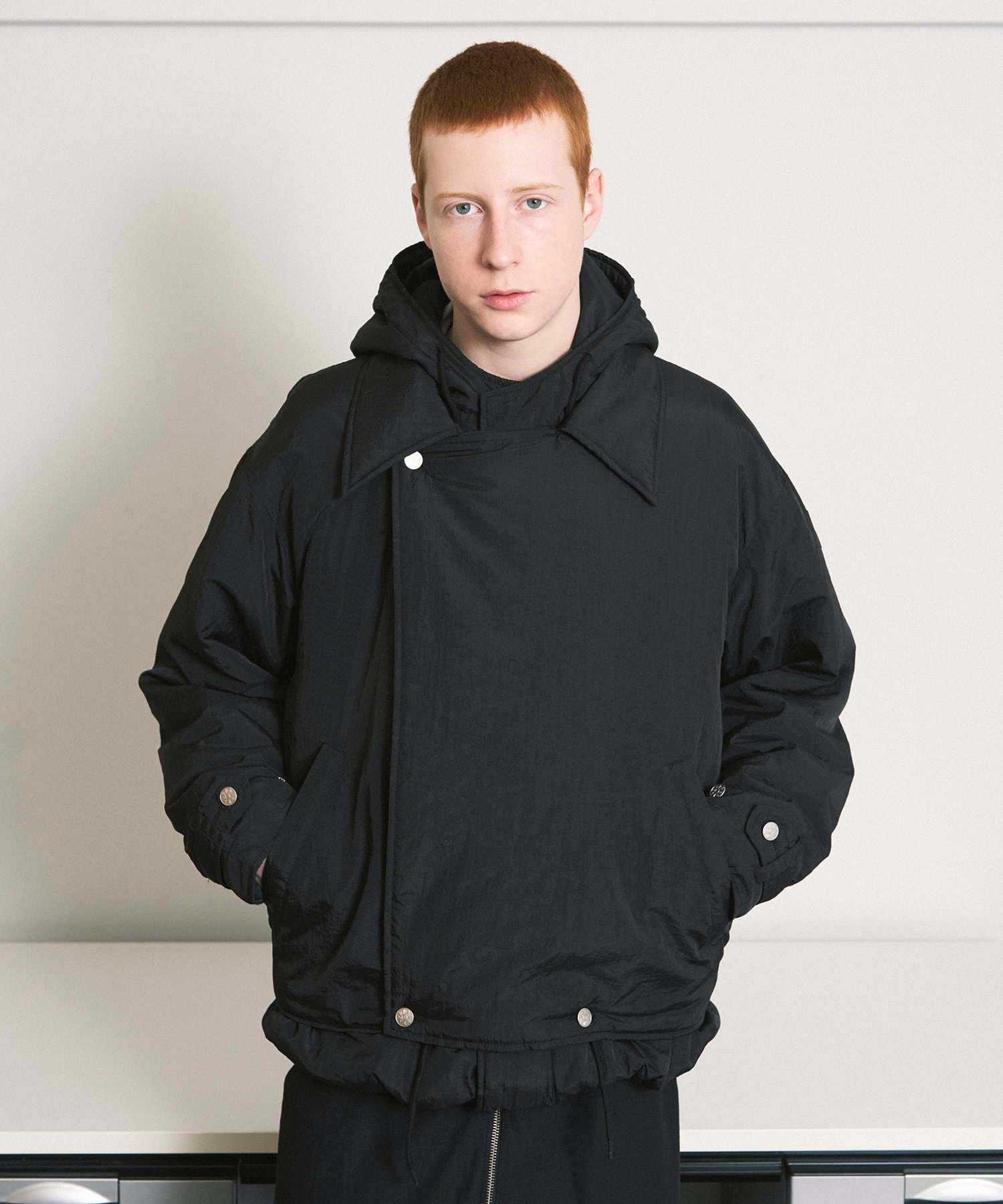 DOUBLE CUSHY HOODED JACKET