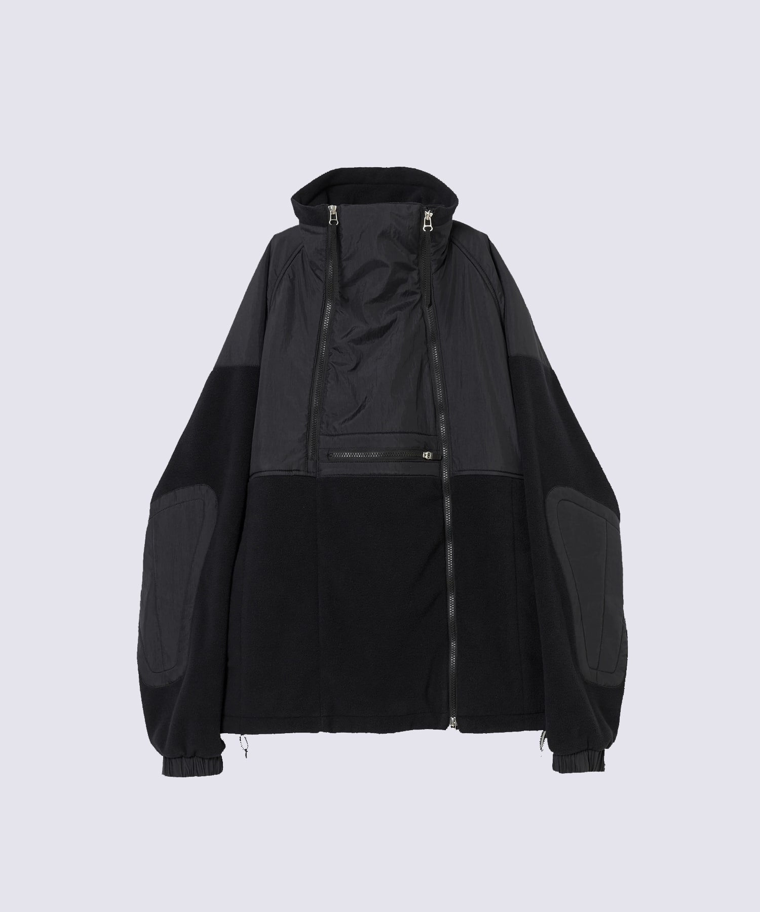 DOUBLE ZIP FLEECE JACKET