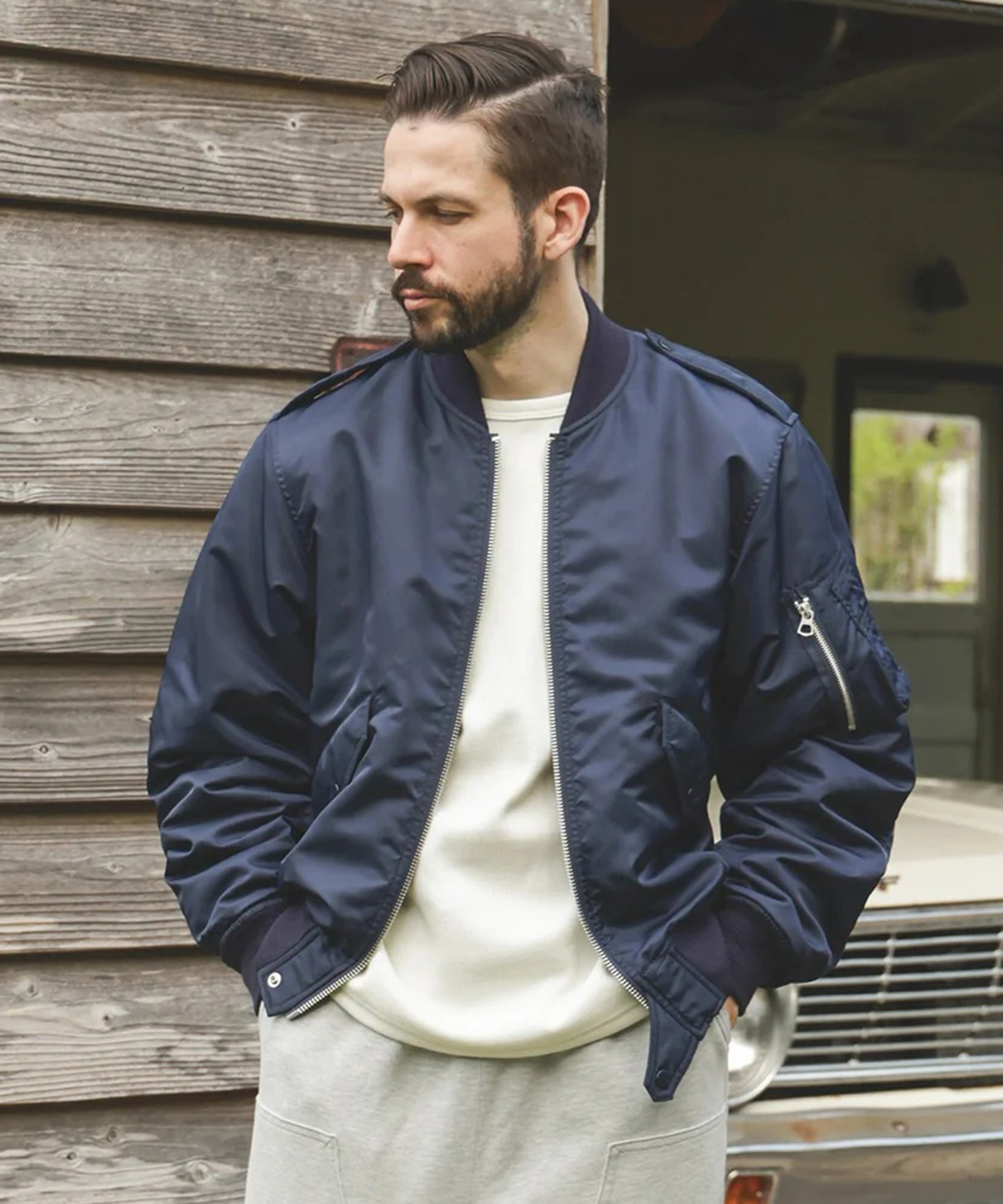 MILITARY NYLON /L-2 FLIGHT JACKET