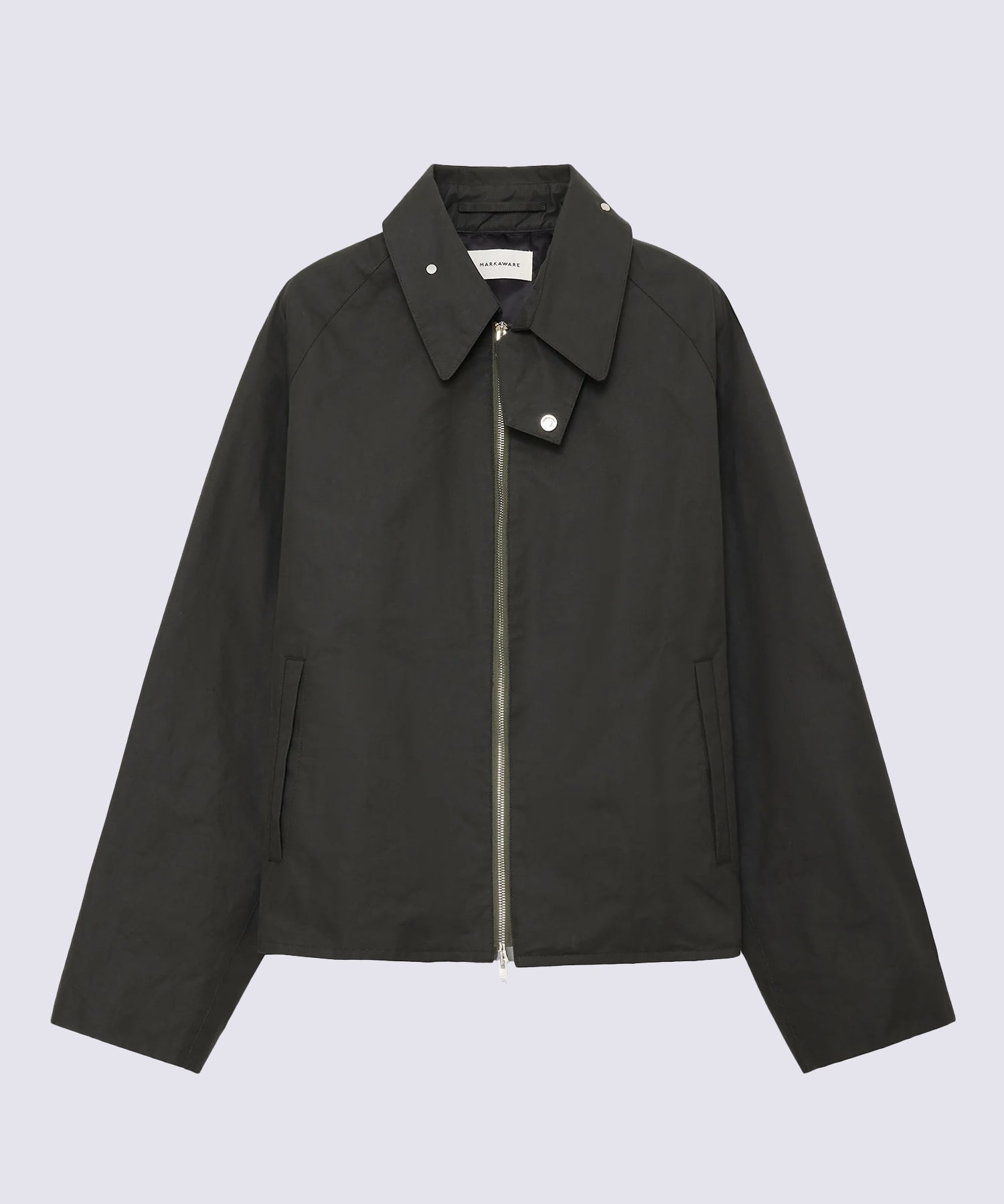 オーガニックコットン ヘビーオールウェザークロス / ジップアップジャケット