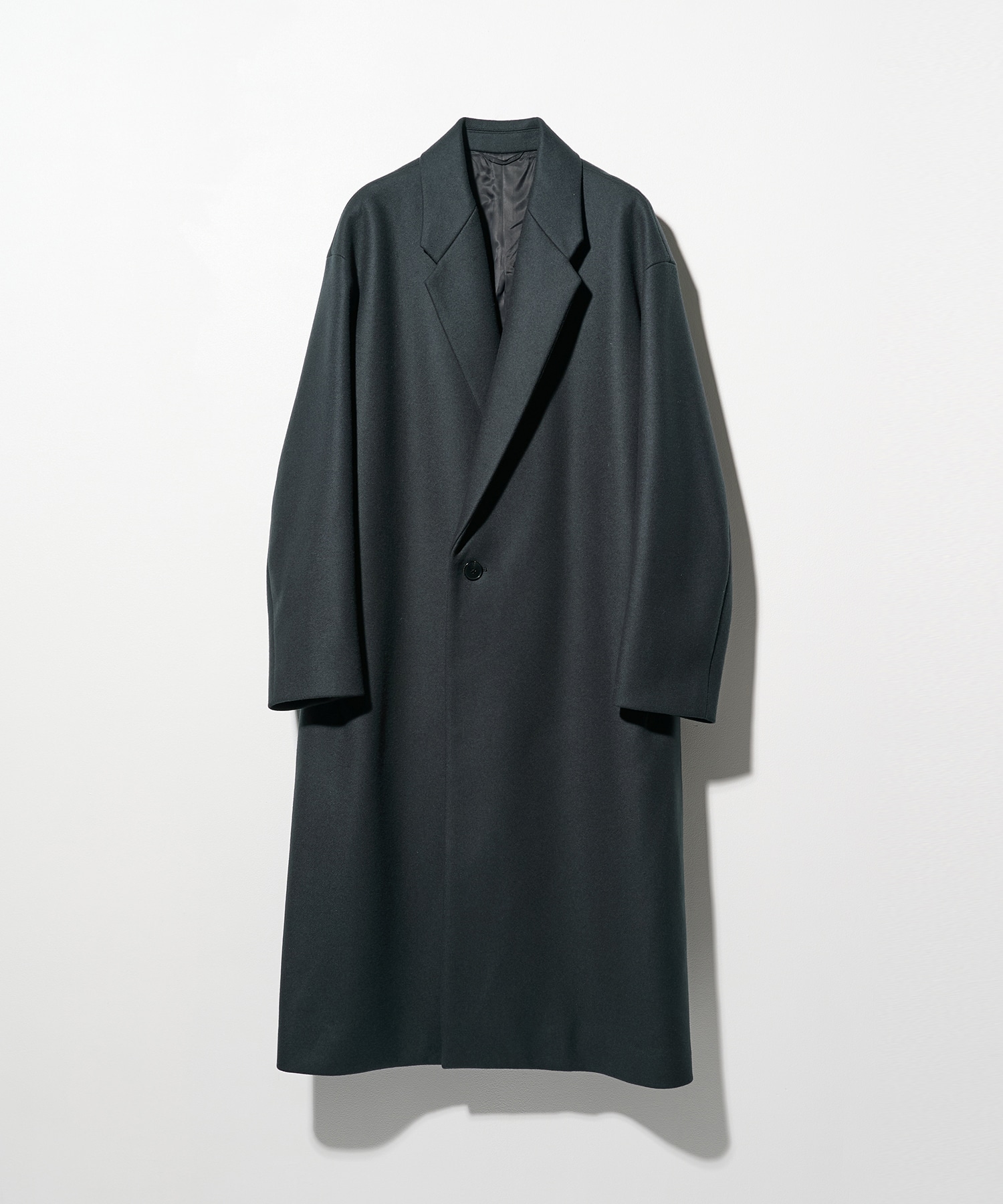 Super140 Wool Melton Over Chester Coat