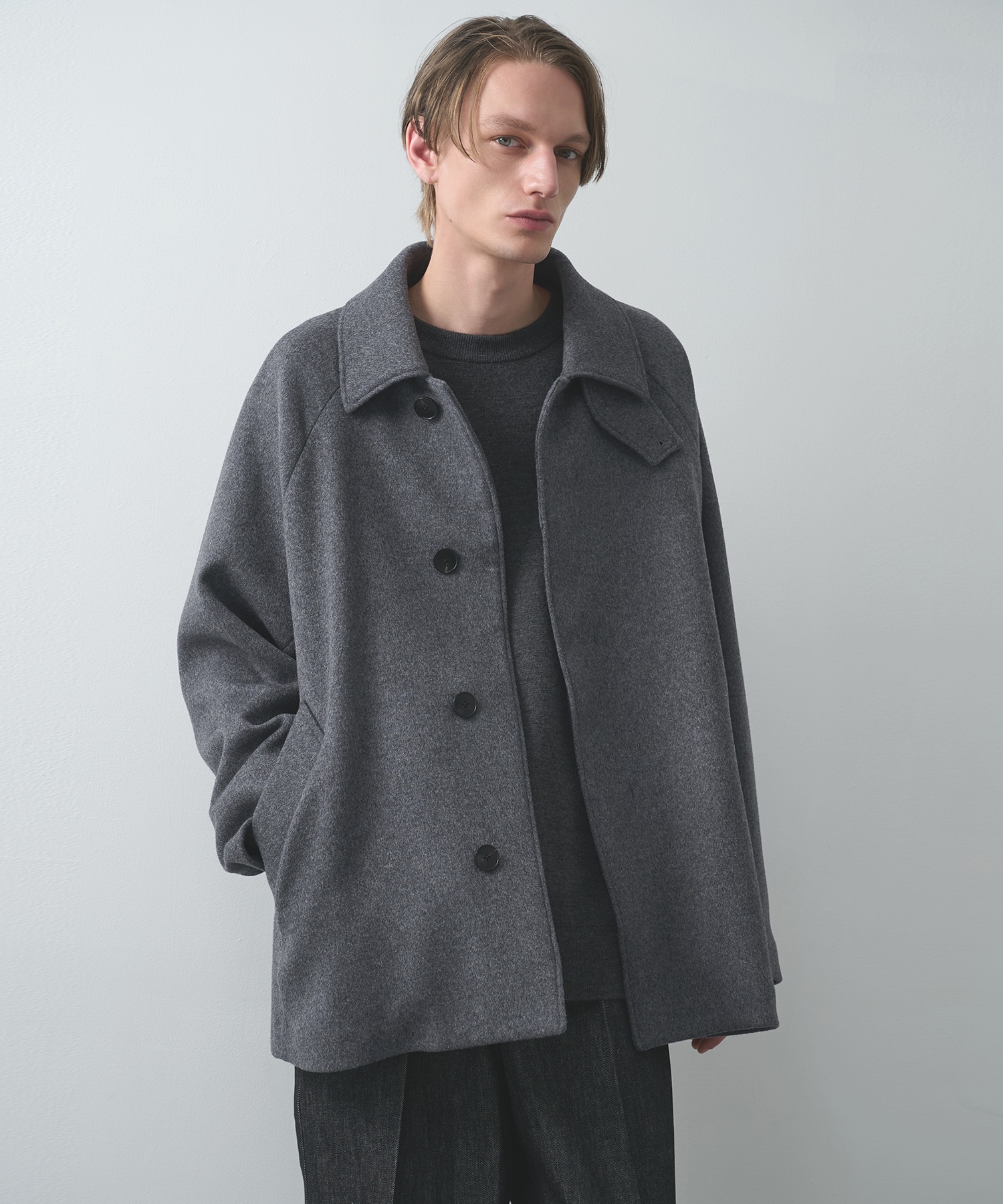 Cashmere Beaver Short Coat