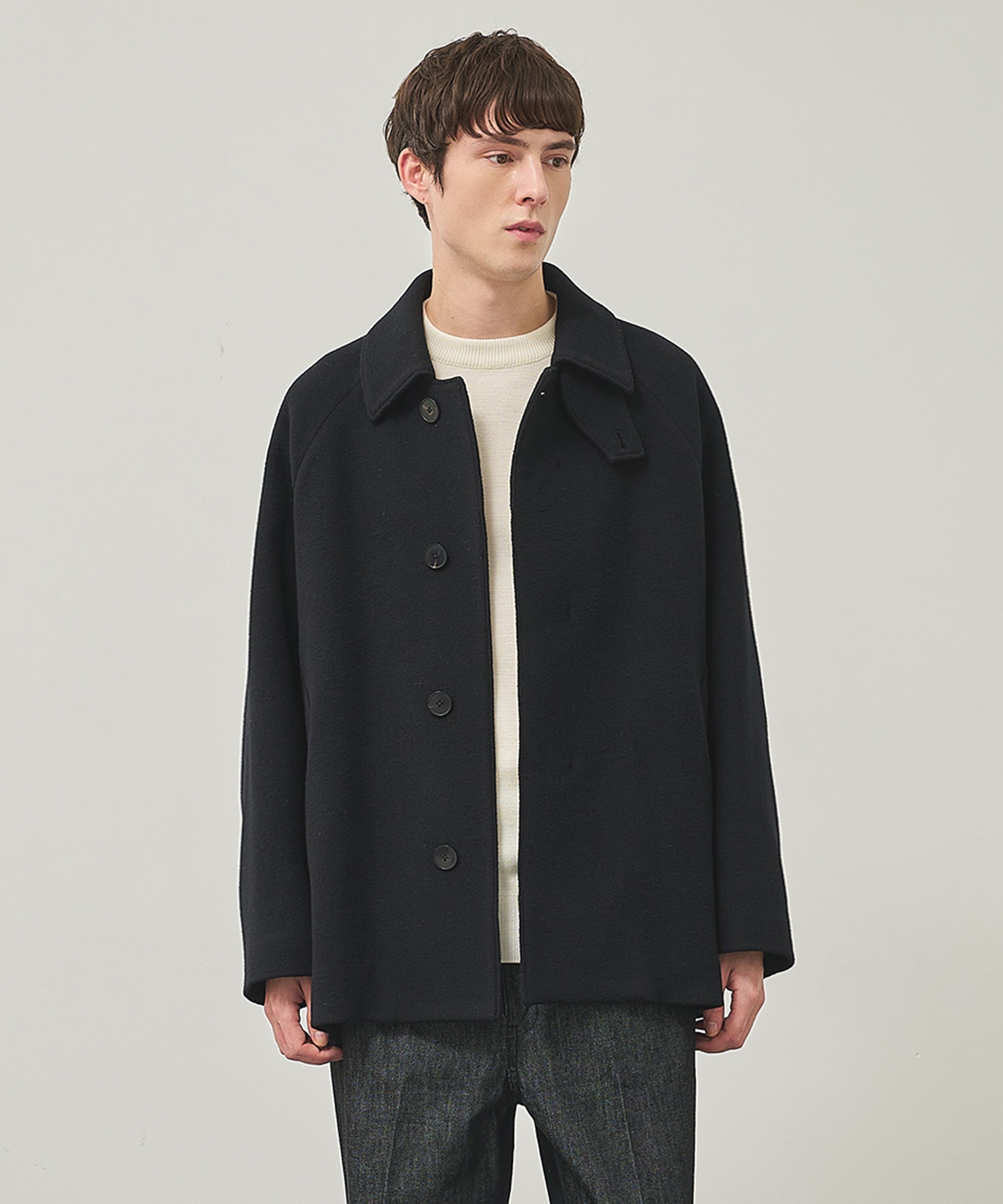 Cashmere Beaver Short Coat