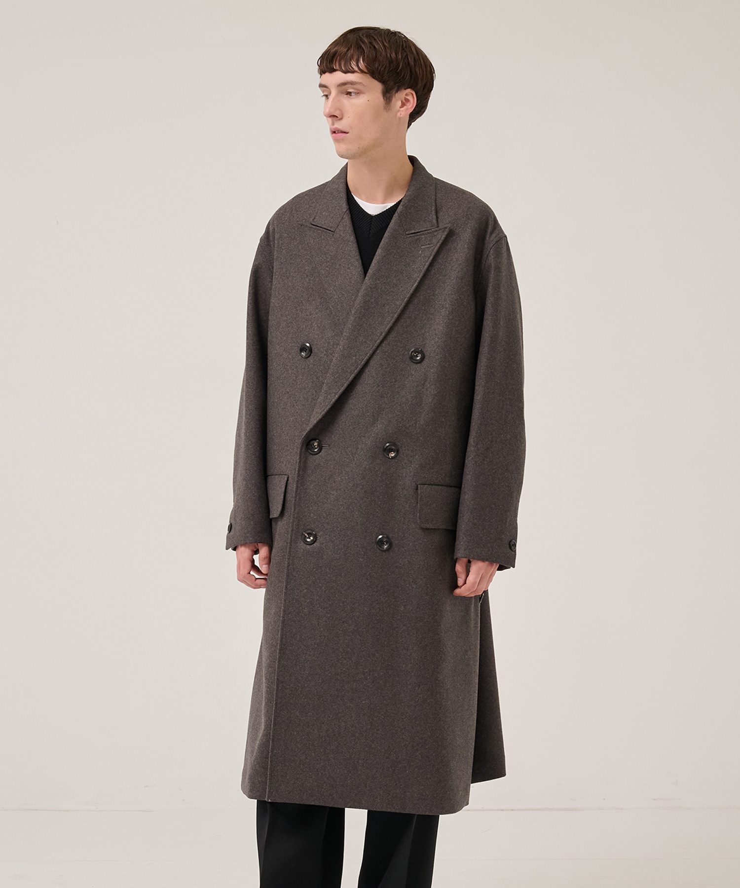 THE DOUBLE PEAKED EASY COAT