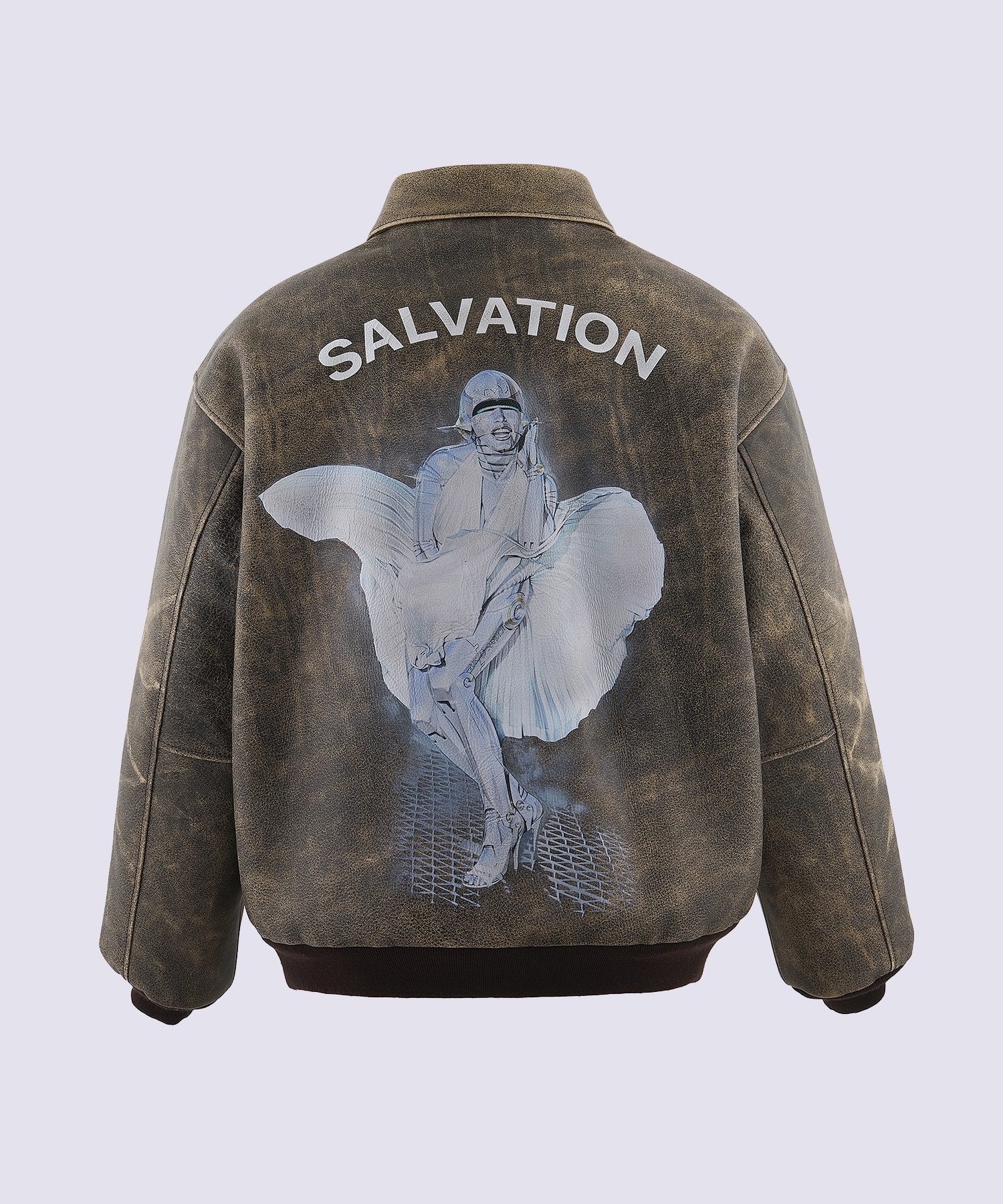 Hajime Sorayama / LEATHER A2 JKT / SM-HR1-0000-C80