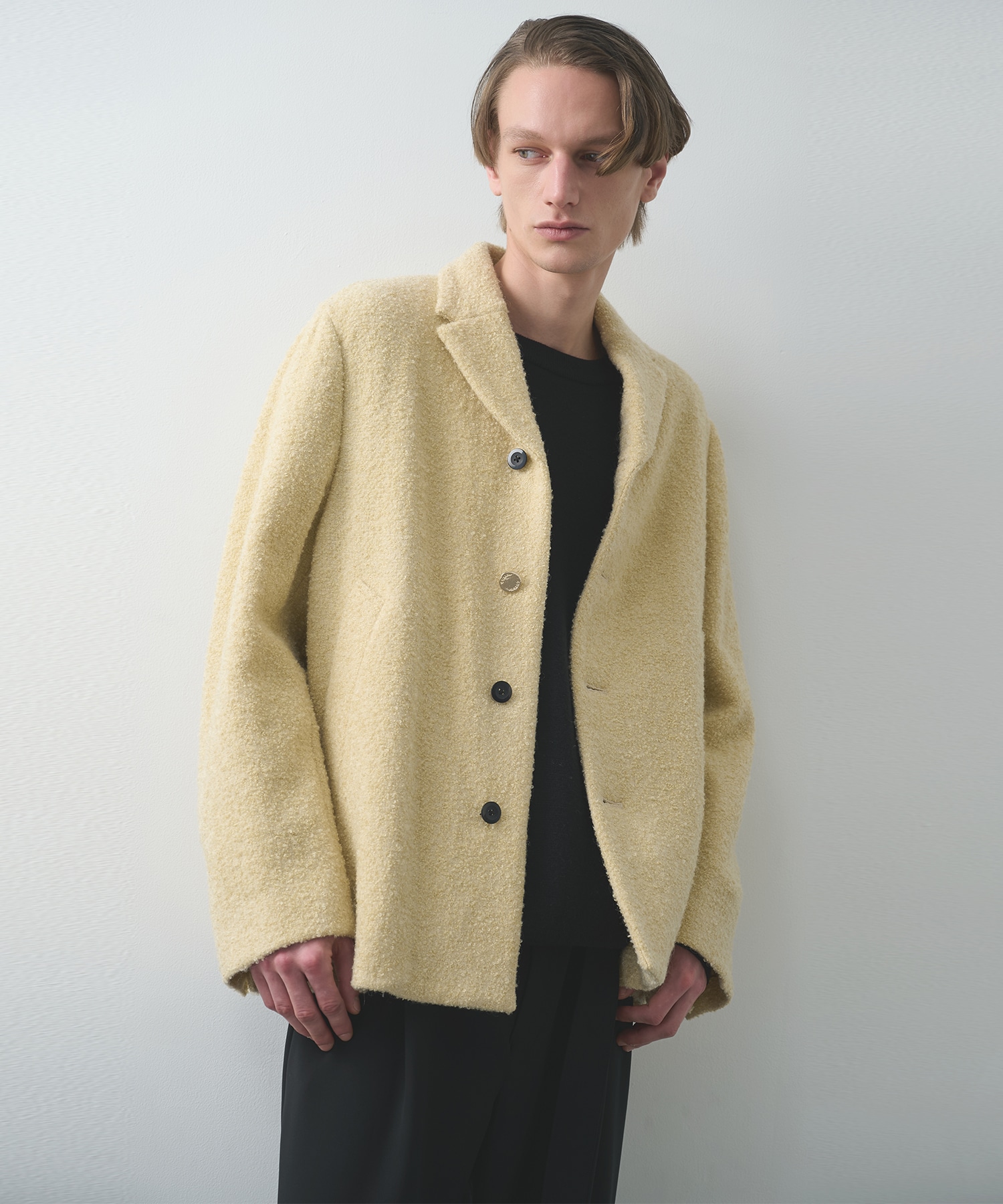 Mohair Wool Short Coat