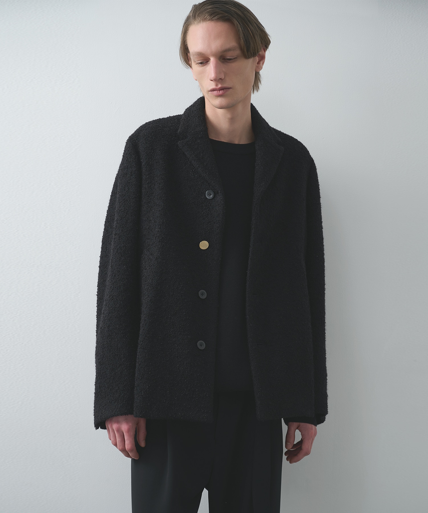 Mohair Wool Short Coat