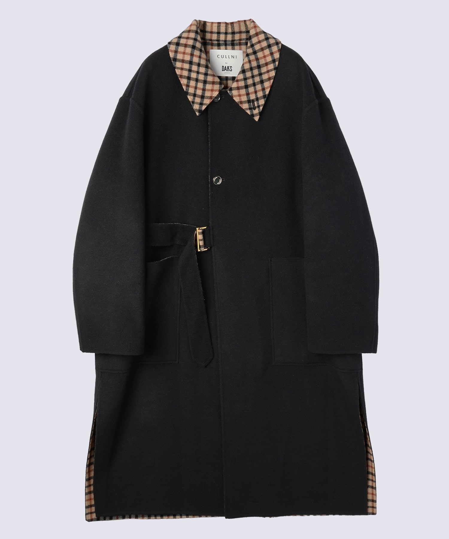 CULLNI for DAKS LONDON Tie Locken Long Coat