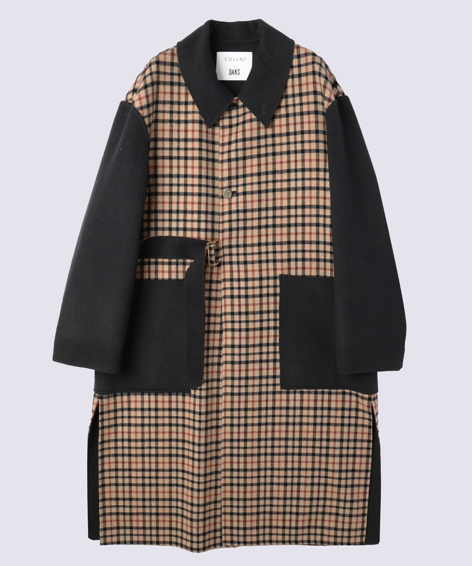 CULLNI for DAKS LONDON Tie Locken Long Coat